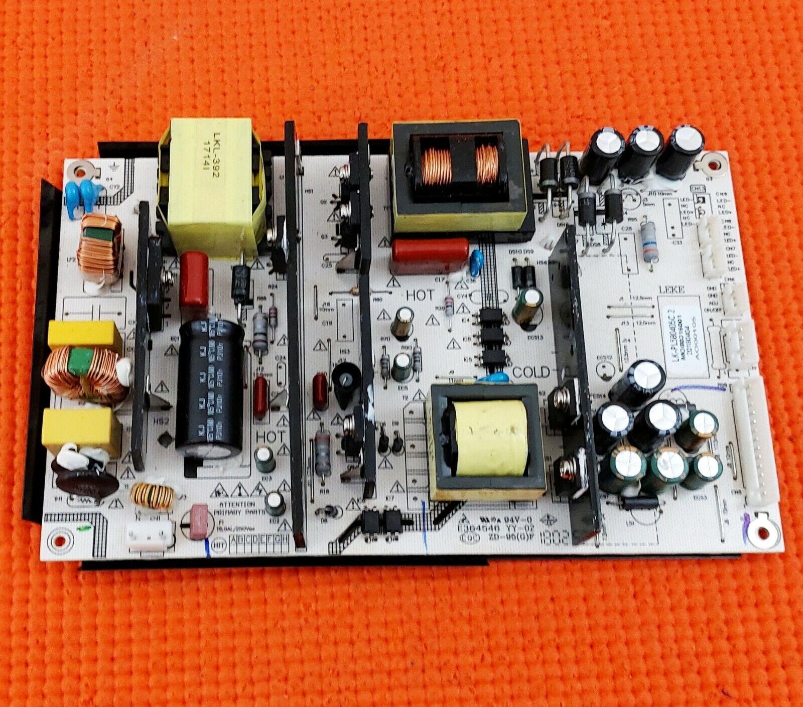 POWER BOARD FOR BAIRD TI4910DLEDDS 49" LCD TV LK-PL580405C 2 MO80316001