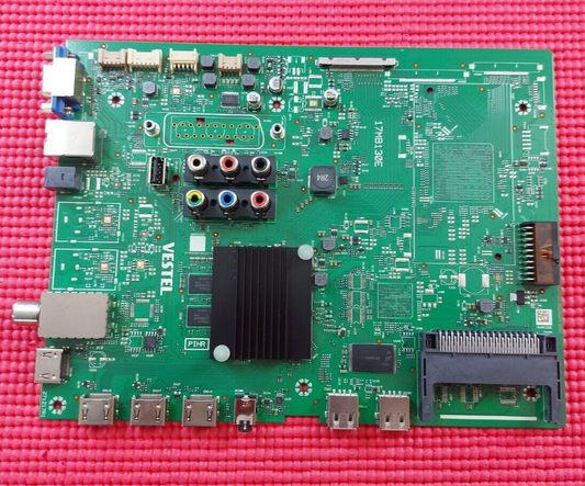 MAIN BOARD FOR JVC LT-65C880 A 65" LED TV 17MB130E 23493992 SCRN LC6503QY SK M1