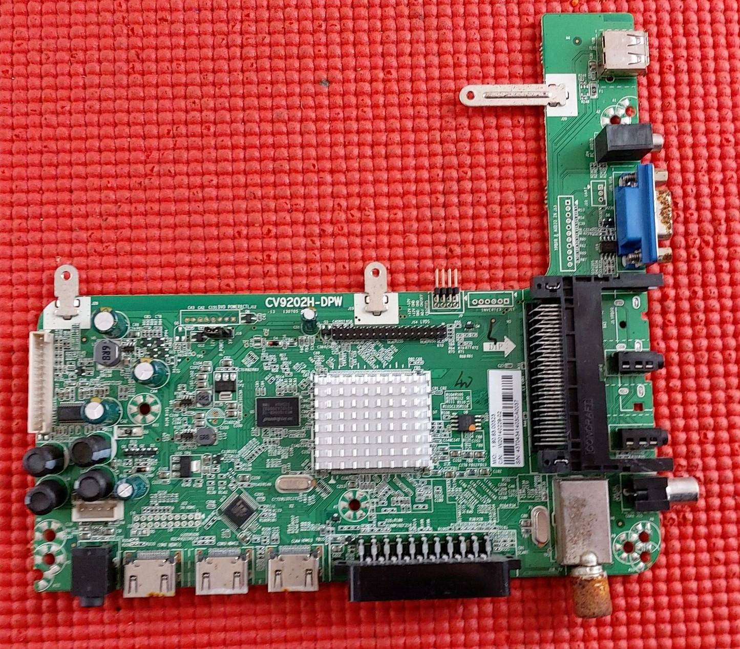 MAIN BOARD FOR CELLO SNC02 14 C32227DVB-LED VER2 TV CV9202H-DPW SCRN LSC320AP04