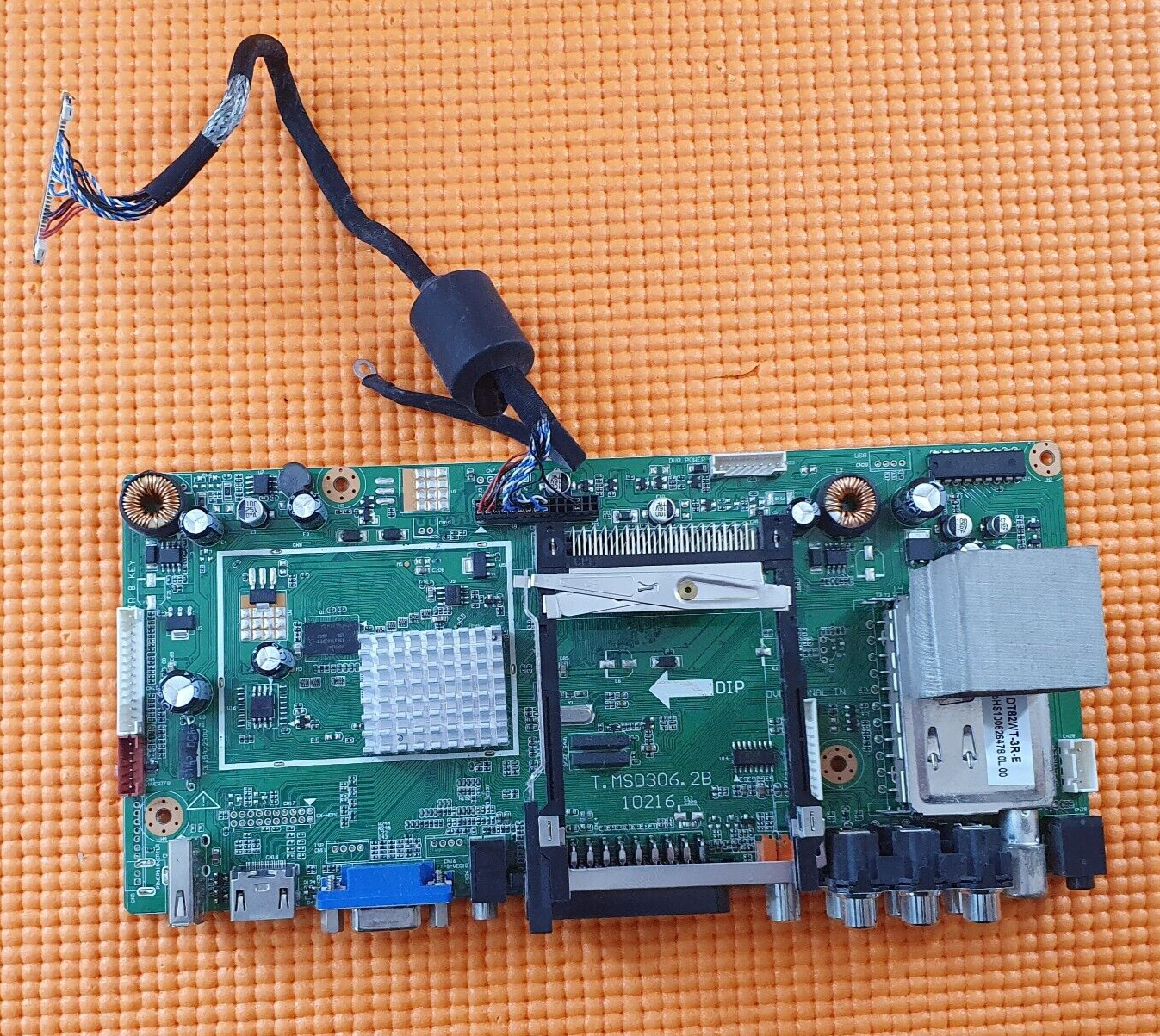 MAIN AV BOARD FOR UMC TECHNIKA X216/54G 21.6" TV T.MSD306.2B SCREEN LTA216AT01