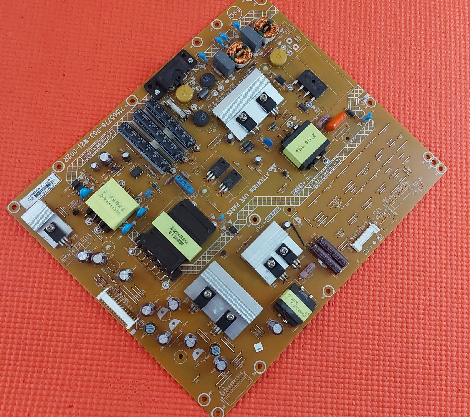 POWER BOARD FOR PHILIPS 46PFL3208T FR 46" TV 715G5778-P03-W21-002R PLTVCR421XAO6