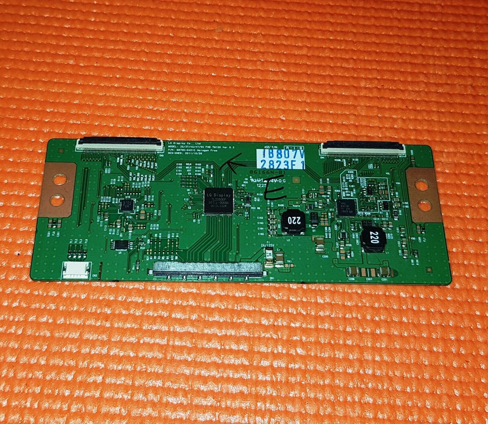 LVDS BOARD FOR PHILIPS 42PFL4307T TX-L42E5B 42" LED TV 6870C-0401C 6871L-2823F