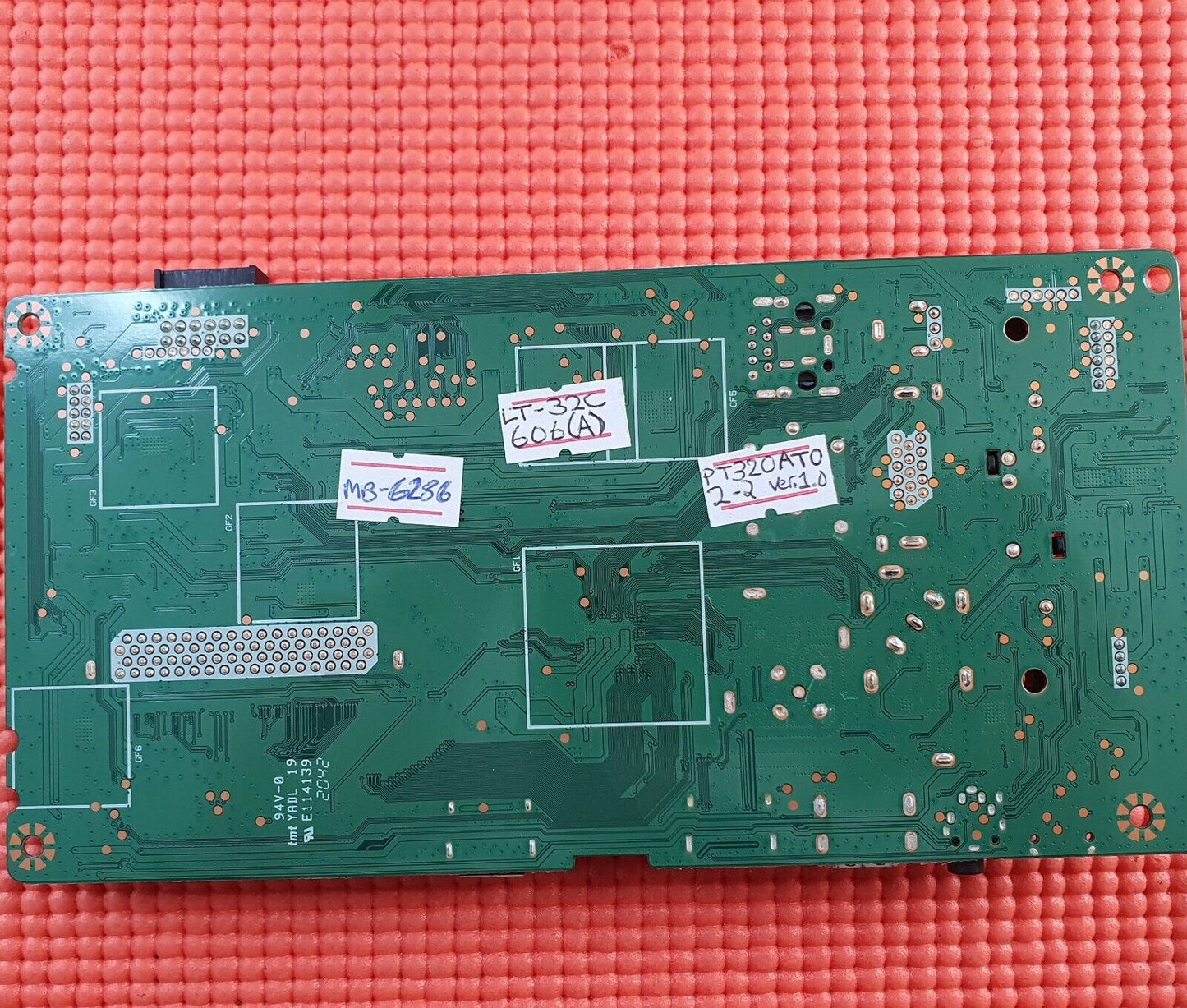 MAIN BOARD F0R JVC LT-32C606 LT32C606 A TV 17MB181TC 23676990 SCREEN PT320AT02.2