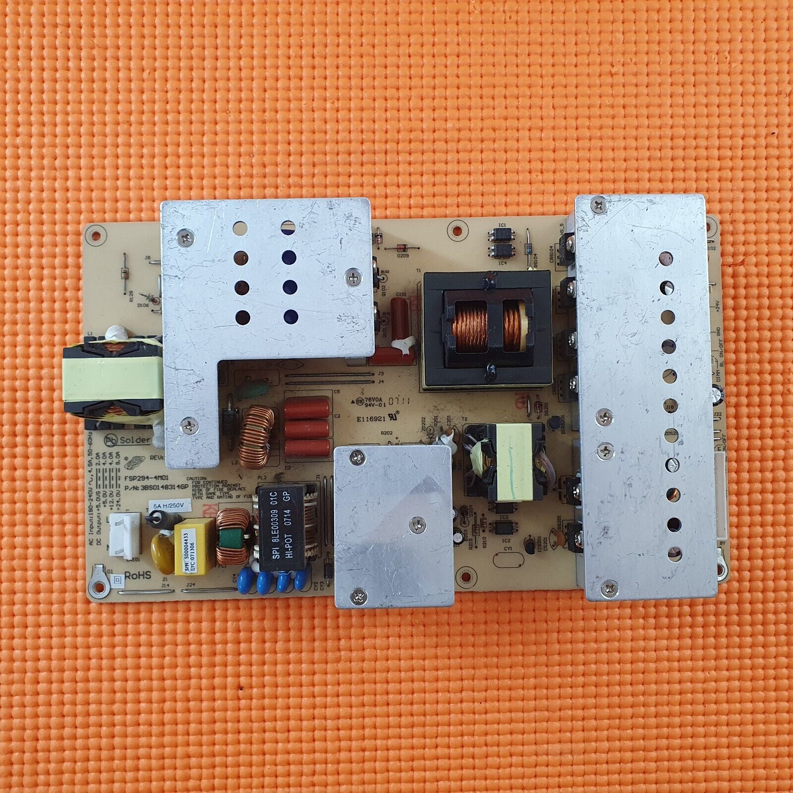 POWER BOARD FOR TEVION LCD4202 42" TV FSP294-4M01 3BS0148314GP