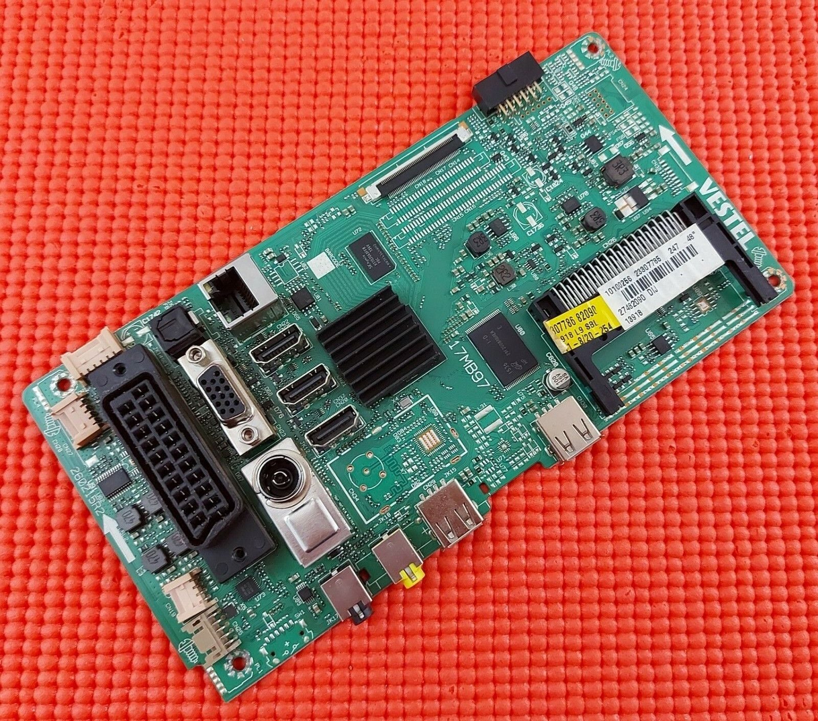 MAIN BOARD FOR TOSHIBA 48S3653DB 48" TV 17MB97 23307785 SCREEN LSC480HN03 -A02