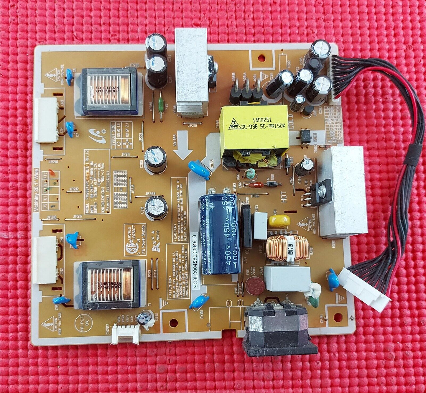 POWER SUPPLY BOARD PSU FOR SAMSUNG 2053BW 2043BW MONITOR PWI2004SP BN44-00182P