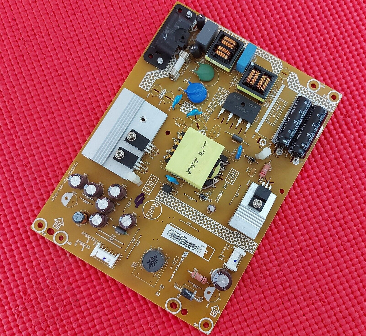 POWER BOARD FOR SHARP LC-32LD171K 32/152R TV 715G6197-P01-004-002H PLTVEL261XAH4