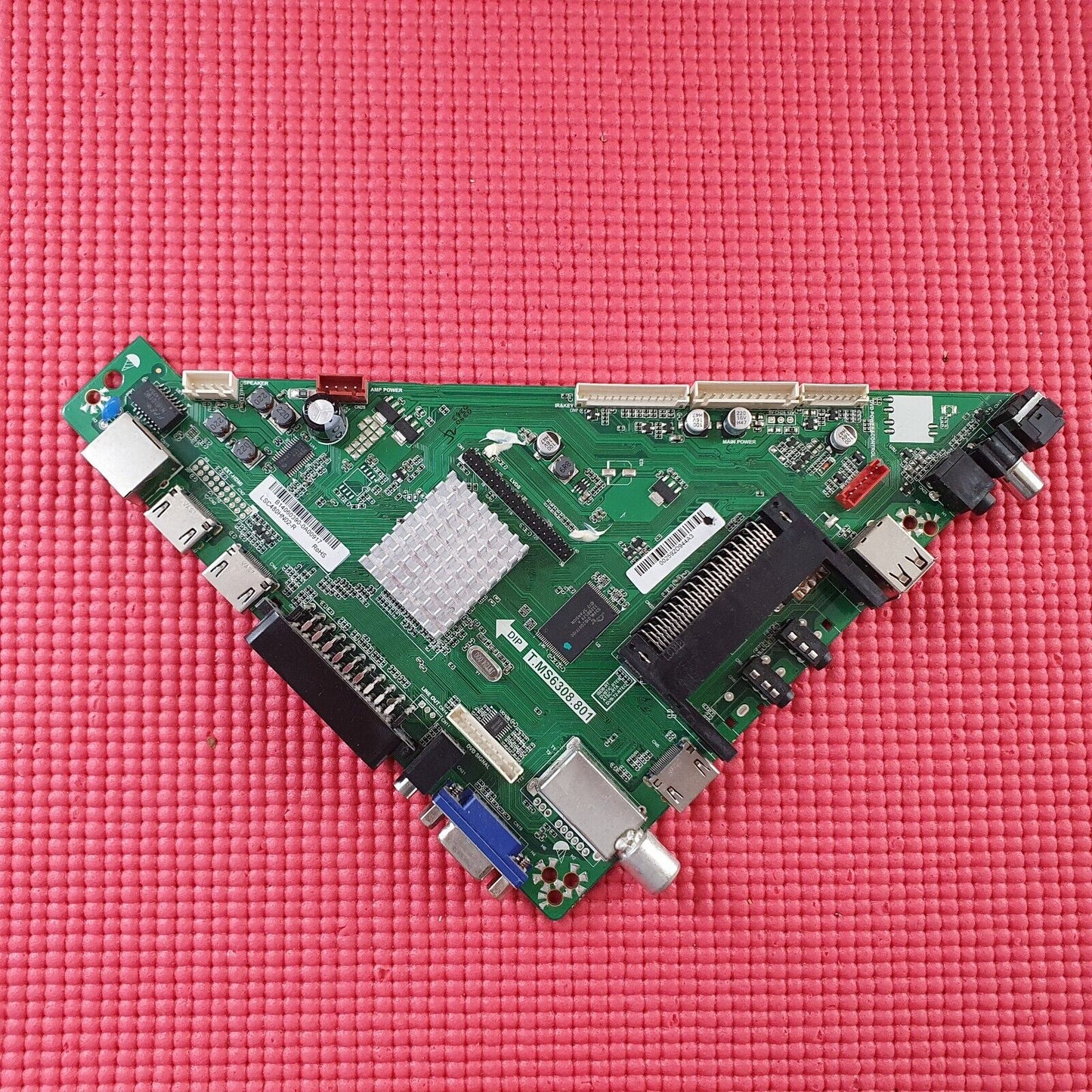 MAIN BOARD FOR POLAROID LE48GCL-Y TV T.MS6308.801 SY14009-2 SCRN LSC480HN05-B01