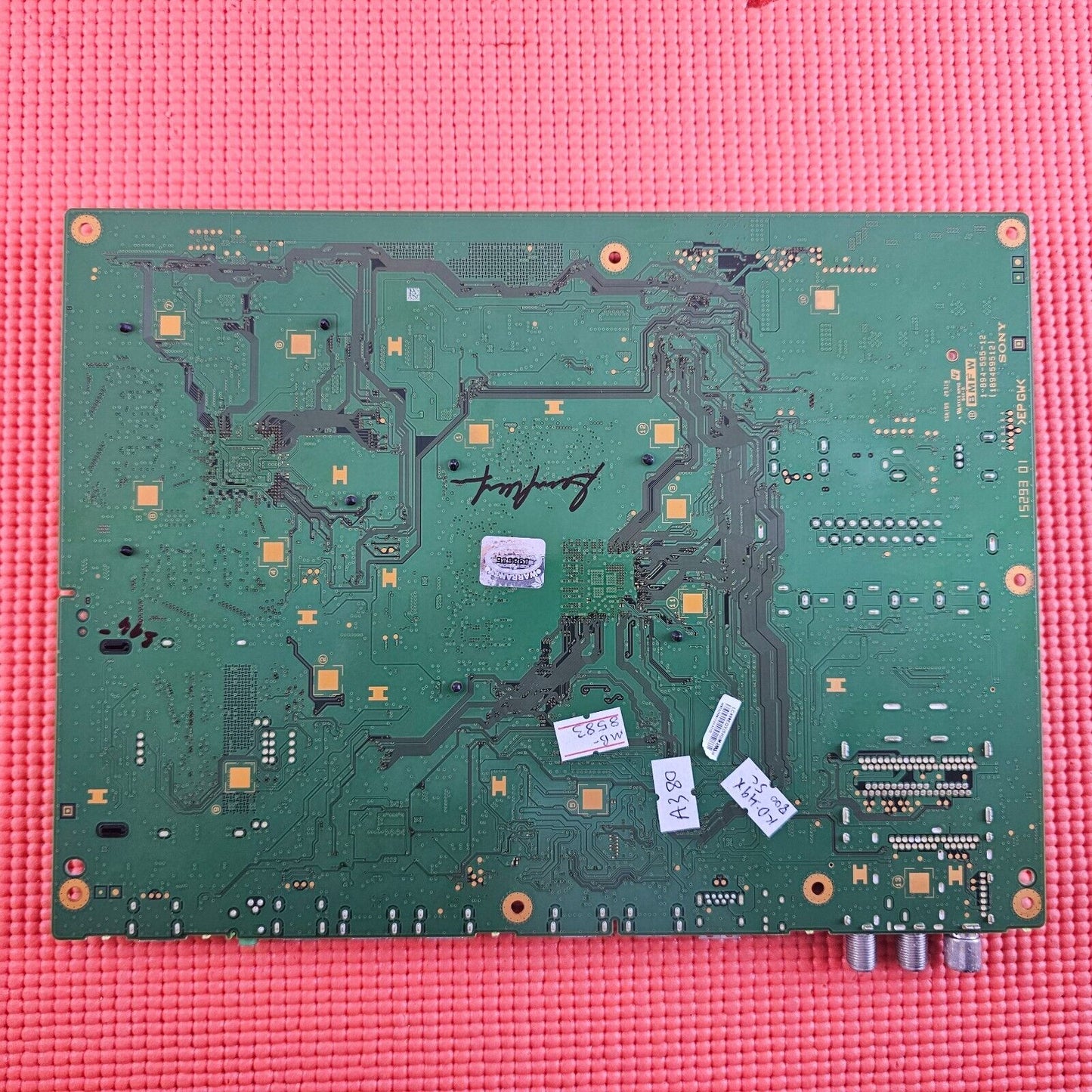 MAIN AV BOARD FOR SONY KD-49X8005C 49" TV Y210B520C 1-894-595-12 SCREEN LC490EQY