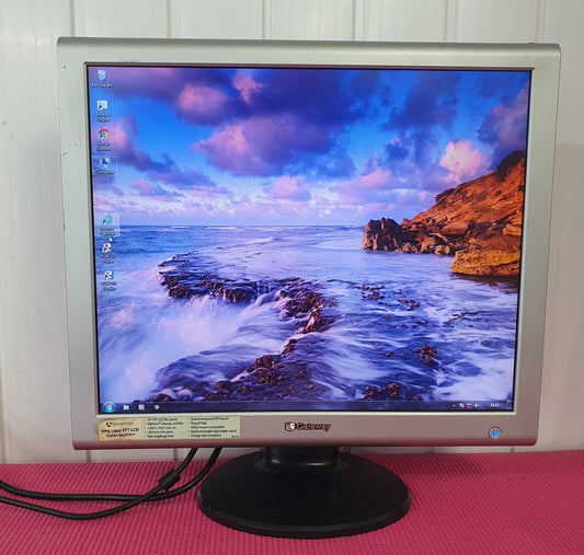 GATEWAY 900G FPD1965 19" 1280X1024 LCD MONITOR VGA WITH STAND