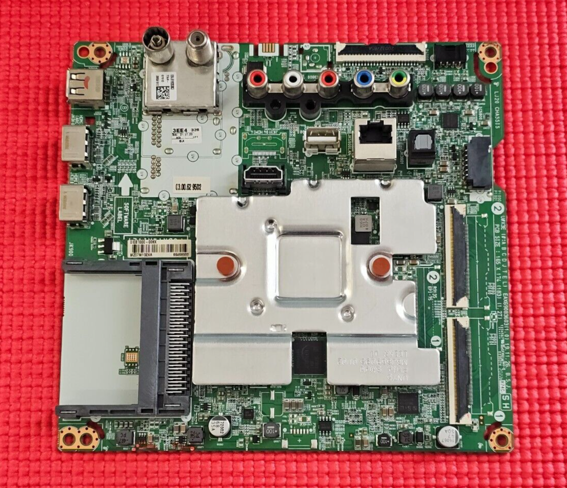 MAIN AV BOARD FOR LG 43UN74006LB 43" TV EAX69083603 EBT66468333 SCREEN HV430QUB