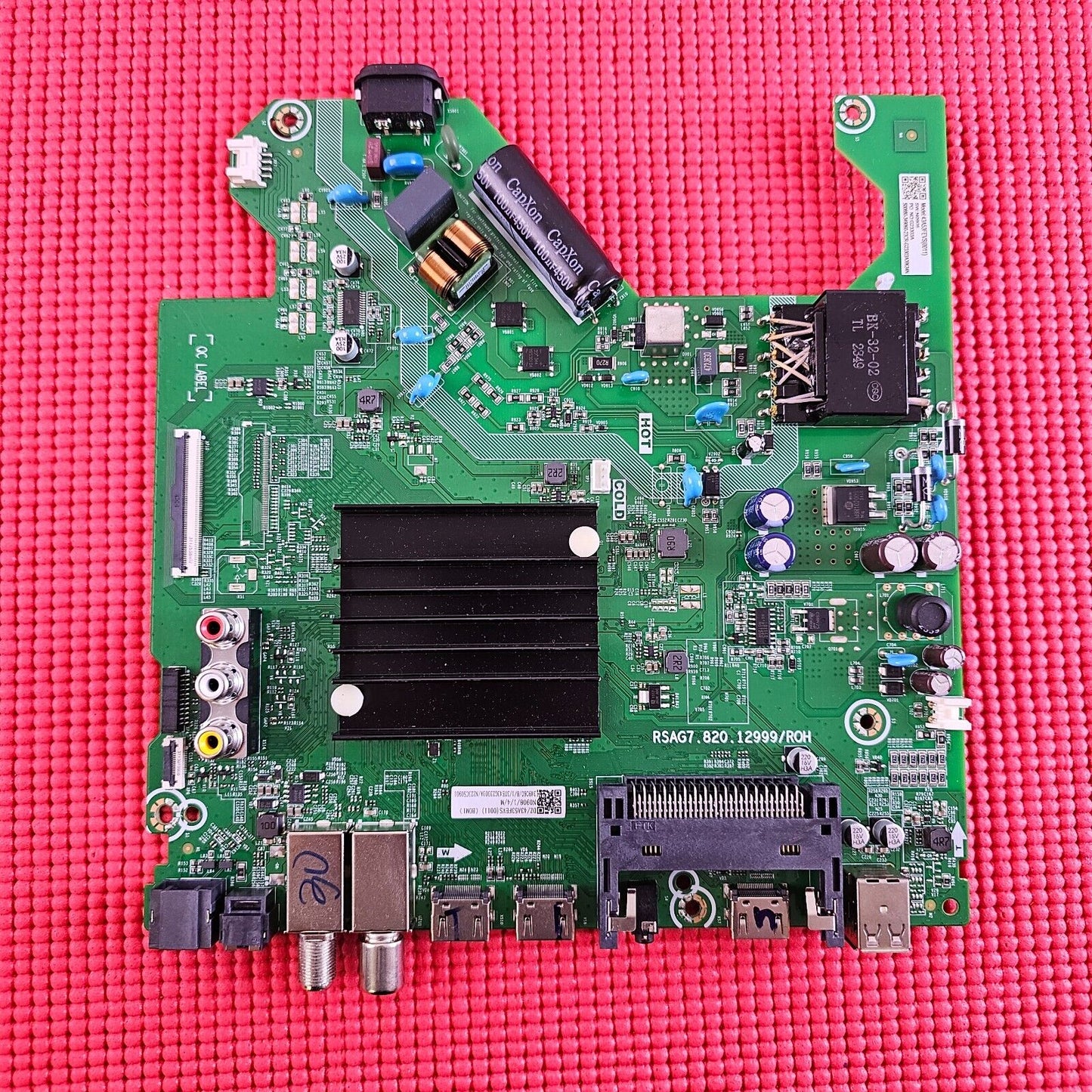 MAIN BOARD FOR HISENSE 43A6KTUK 43" TV RSAG7.820.12999/ROH 43A53FEVS