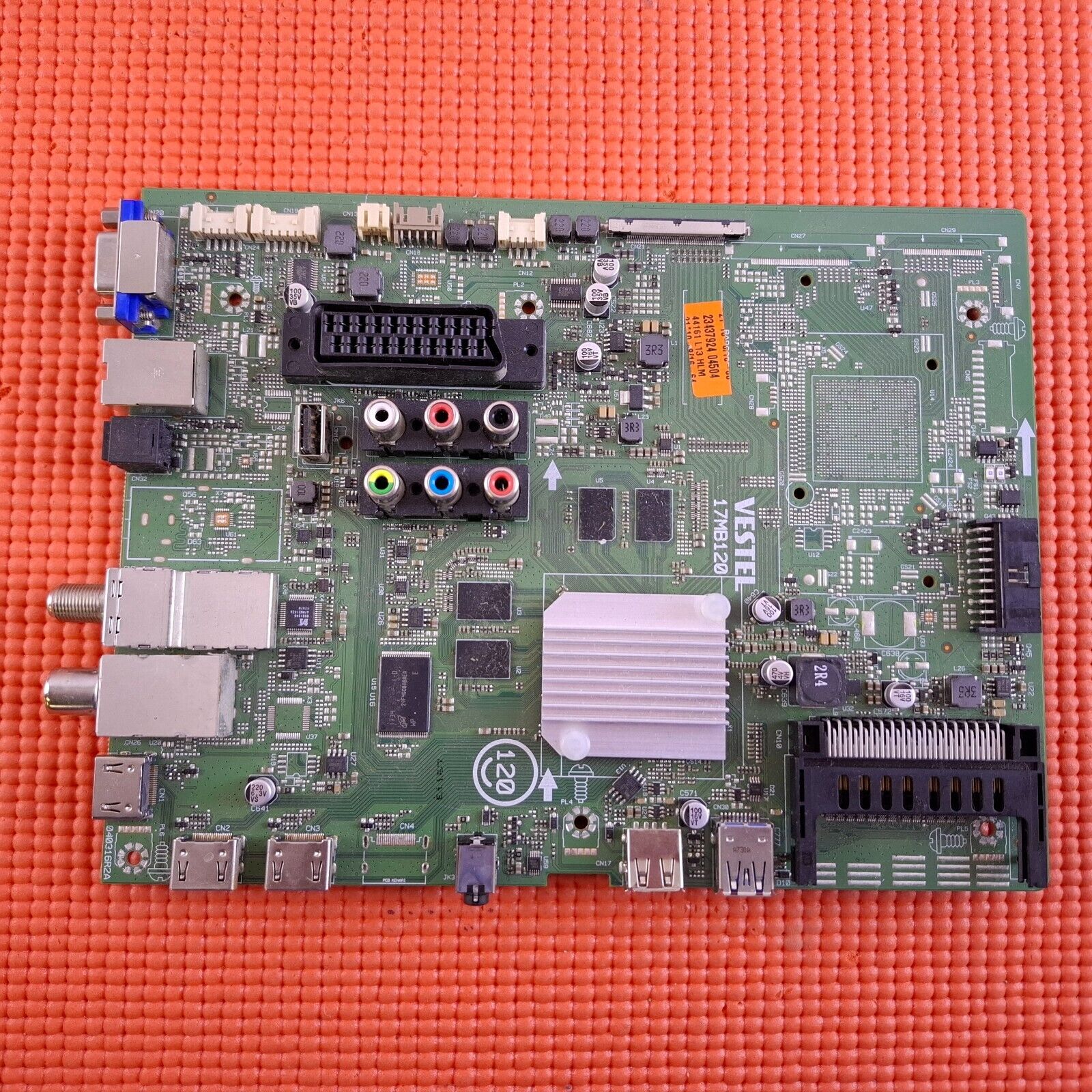 MAIN AV BOARD FOR TOSHIBA 55U5763DB 55" TV 17MB120 23437924 SCREEN LC550EQY