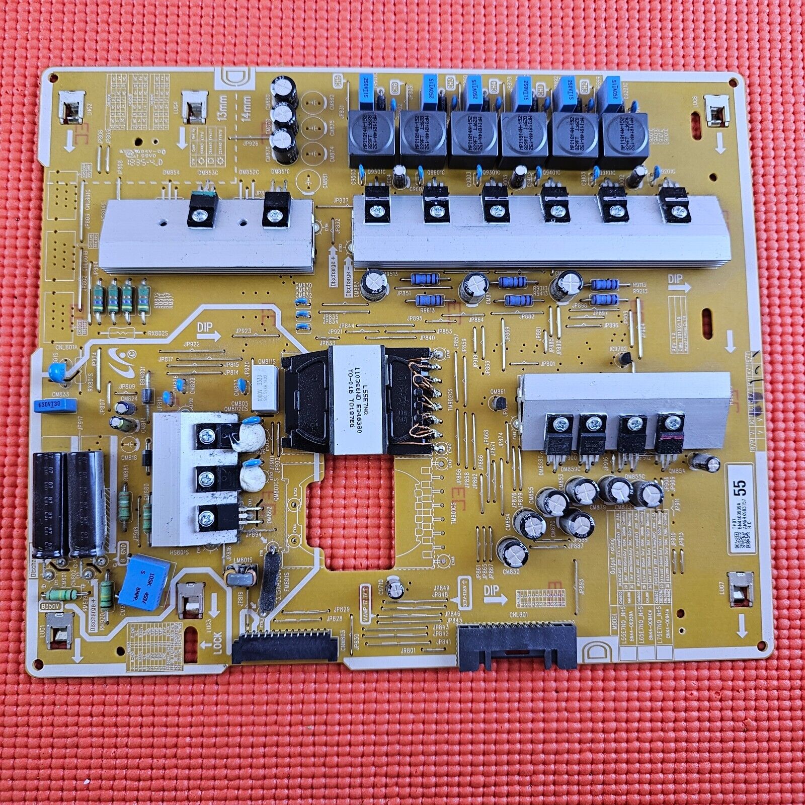 POWER SUPPLY BOARD FOR SAMSUNG QE55Q7FNAT 55" TV BN44-00939A L55E7NQ_NHS