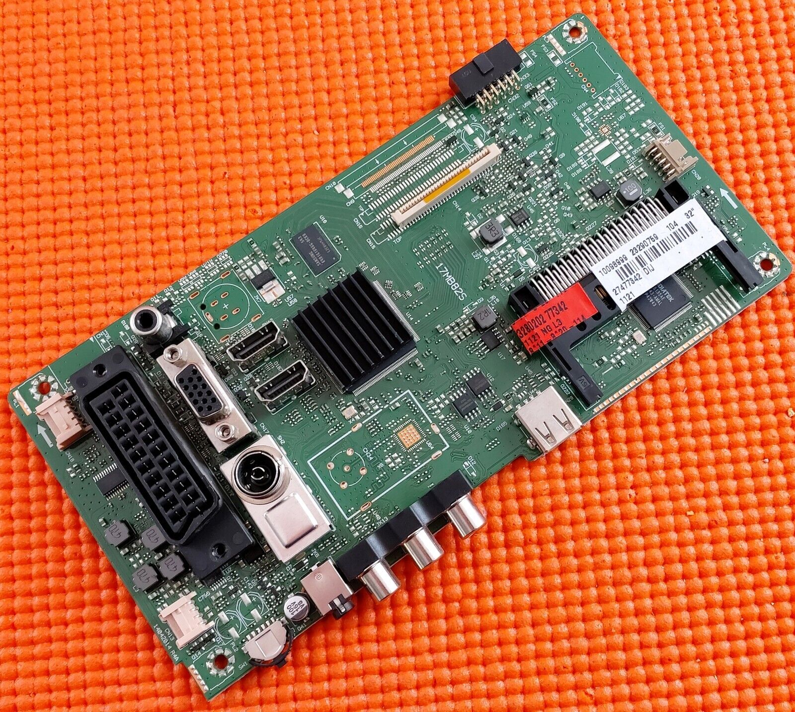 MAIN BOARD FOR JVC LT-32C345C TV 17MB82S 23290759 SCREEN LC320DXJ SF E1