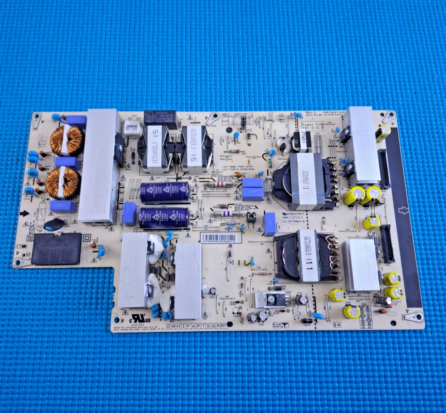 POWER BOARD FOR LG OLED55E7N 55" OLED TV LGP55E7-17OP EAX67149612 EAY64491501