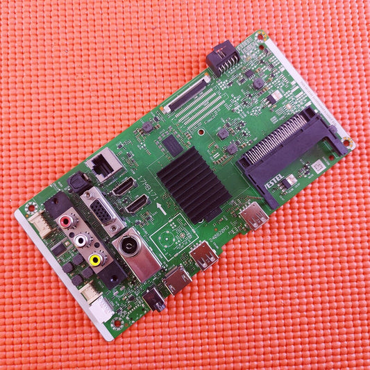 MAIN AV BOARD FOR JVC LT-43CA420 43" LED TV 17MB171 23804516 SCREEN PT430CT03-14