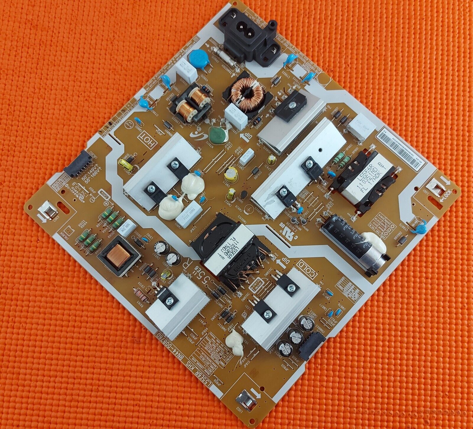 POWER BOARD FR SAMSUNG UE55MU6470 UE55MU6500U UE55MU6400U L55E6R_KHS BN44-00876D