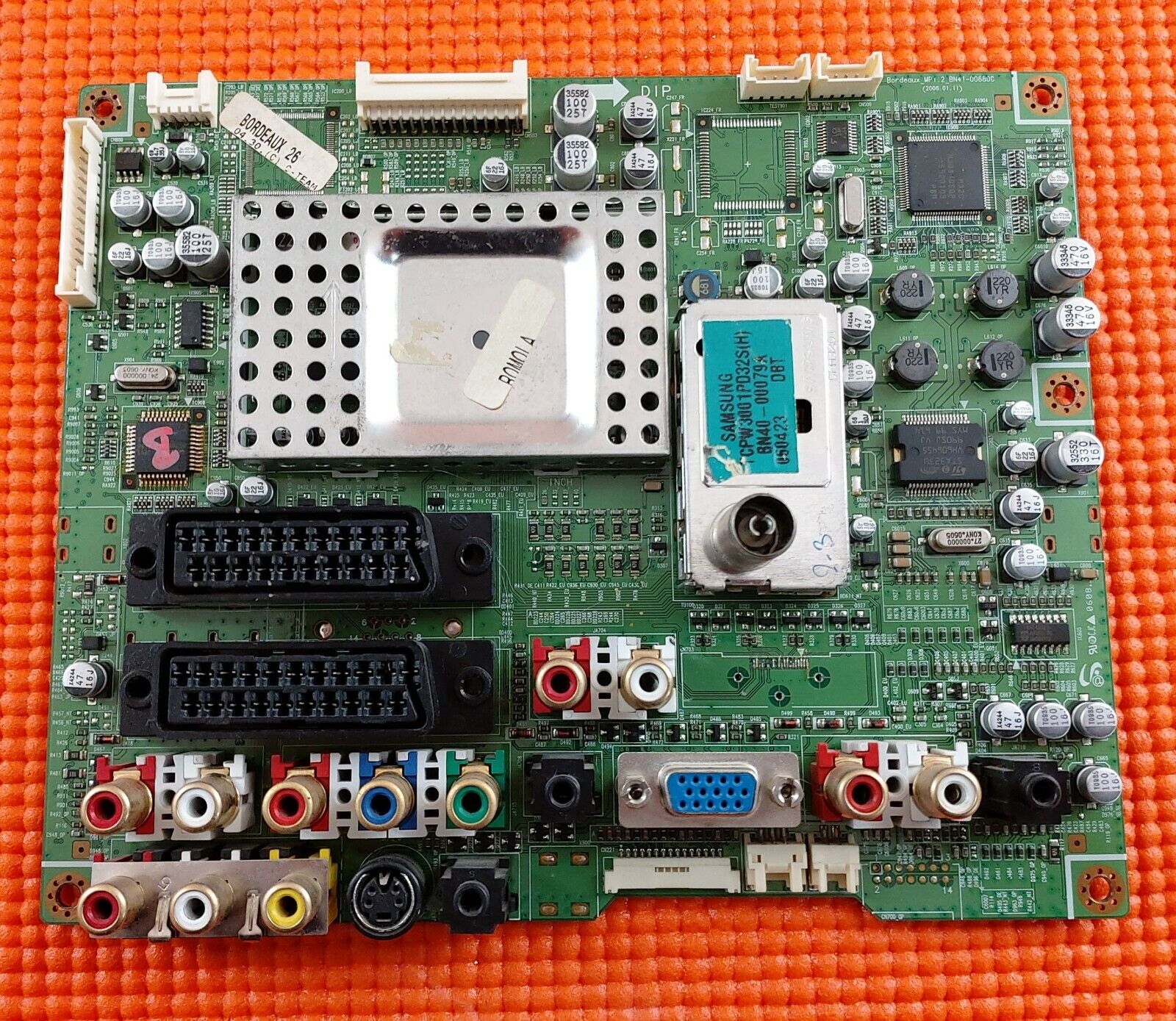 MAIN BOARD FOR SAMSUNG LE26R72B 26" LCD TV BN41-00680C SCREEN T260XW02 V.5