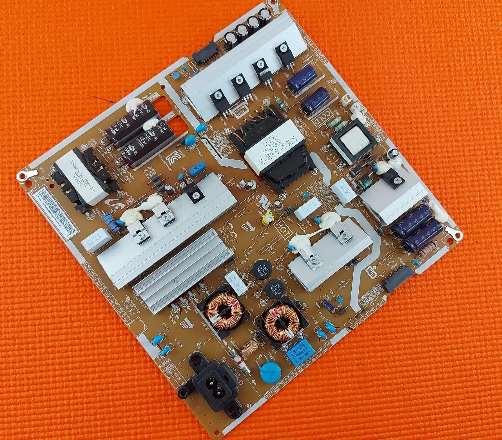 POWER BOARD FOR SAMSUNG UE50MU6120 UE50KU6000K UE50KU6020 TV BN44-00807A