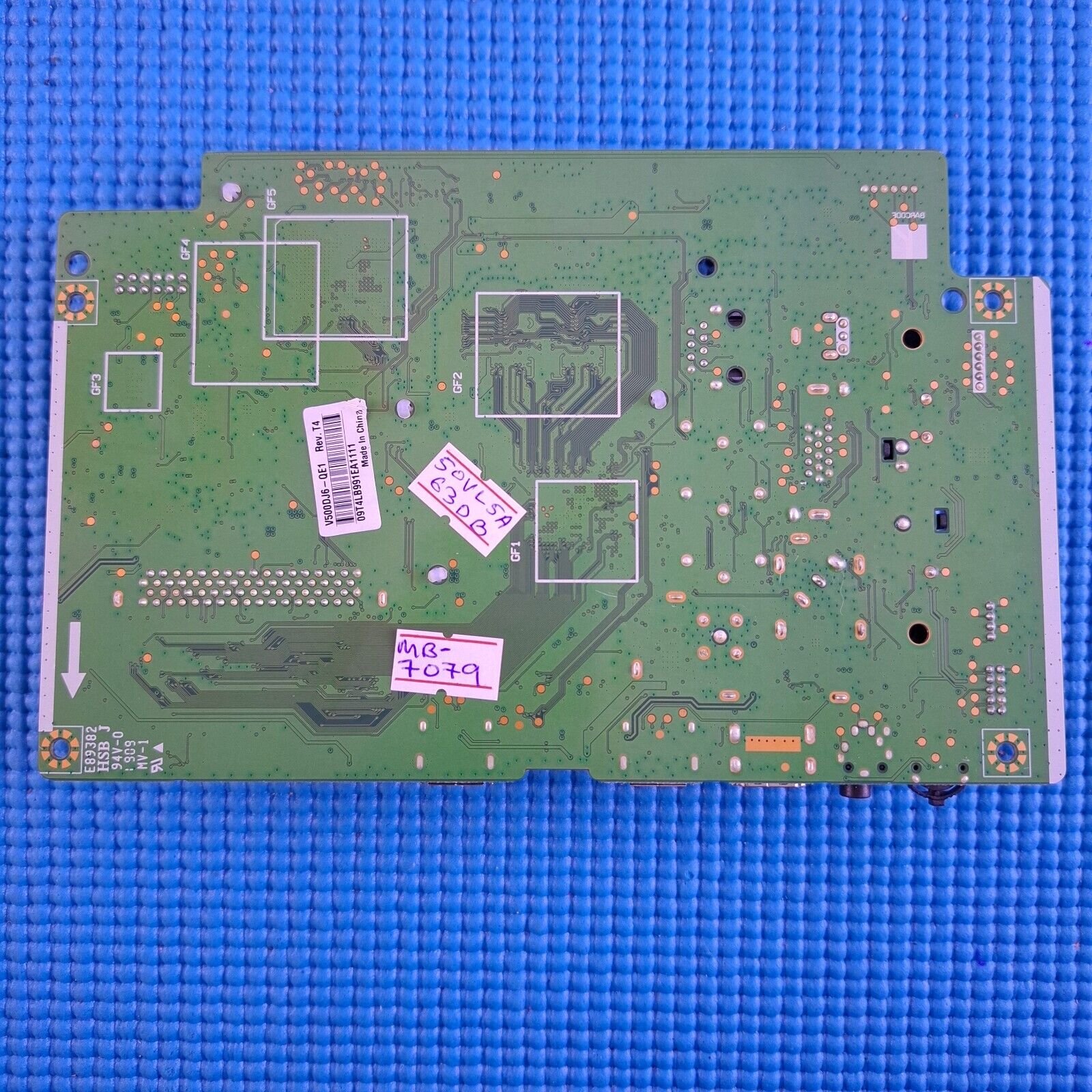 MAIN AV BOARD TOSHIBA 50VL5A63DB 50" LED TV 17MB130T 23572064 SCREEN V500DJ6-QE1