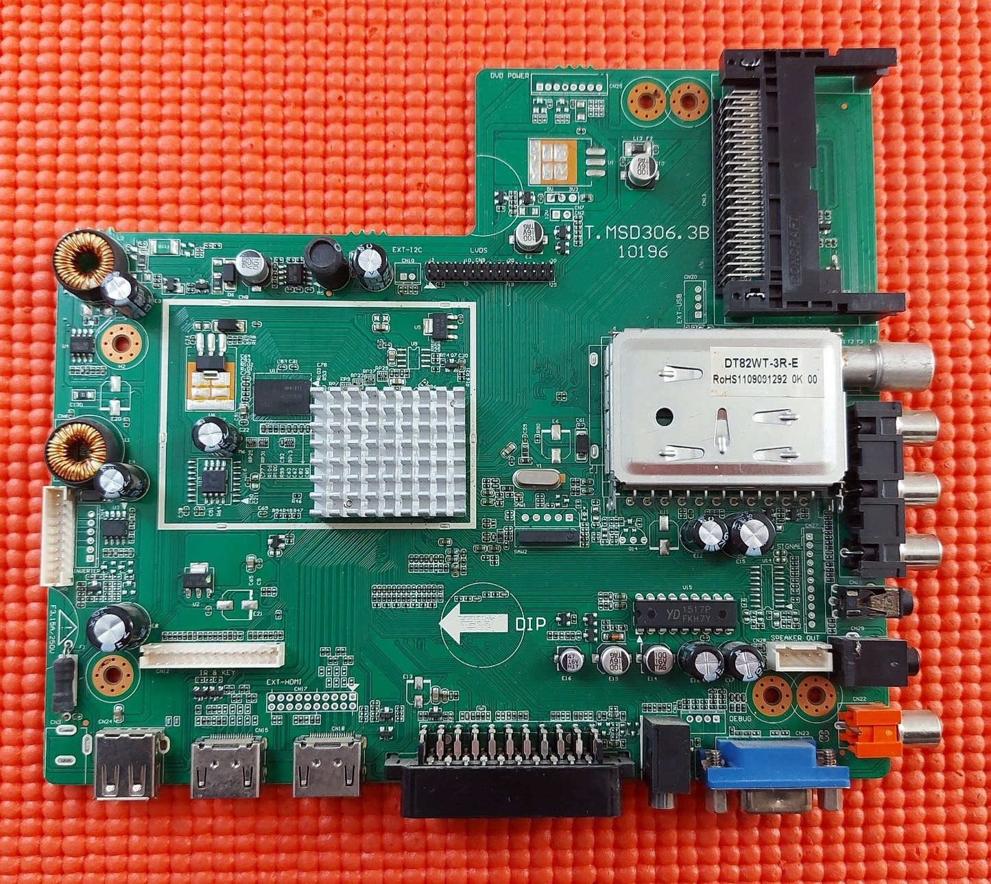 MAIN AV BOARD FOR BUSH BLED24FHDL8 24" LED TV T.MSD306.3B10196 SCREEN B236H1-P01