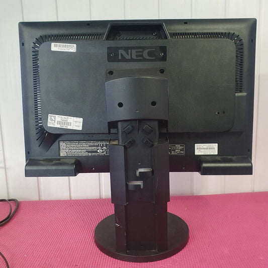 NEC MULTISYNC EA221WME-BK 22" 1680×1050 60Hz LCD MONITOR VGA DVI WITH STAND