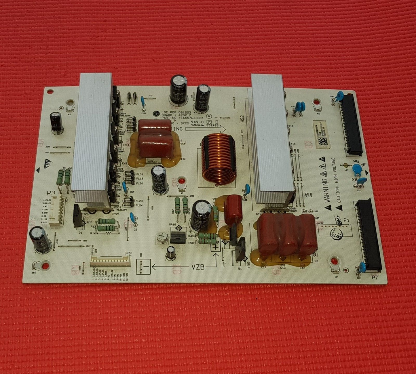 POWER BOARD FOR LG 42PQ3000 42PQ6000 42" PLASMA TV EAX57633801 EBR56917504