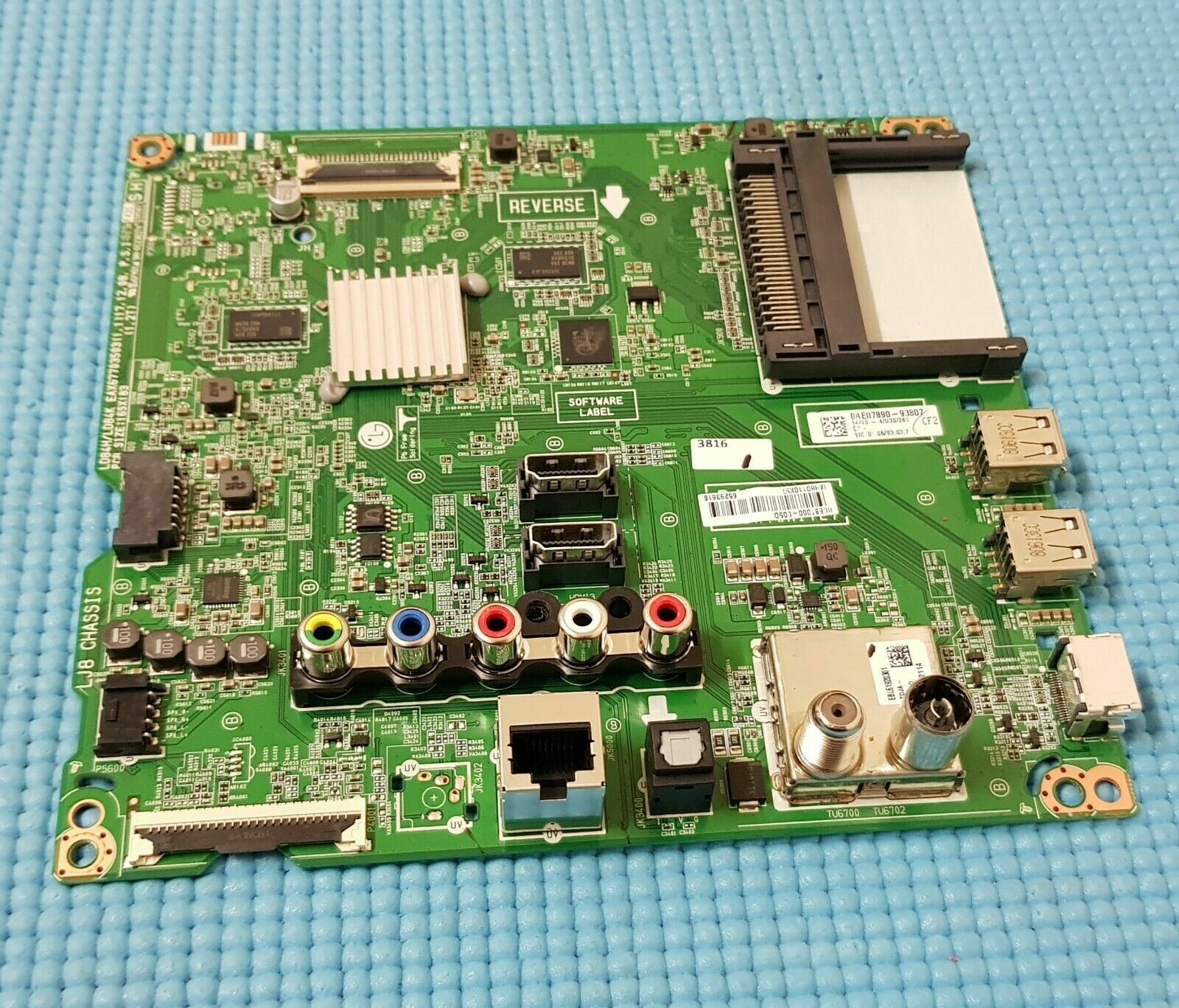 MAIN BOARD FOR LG 43LK6100PLB 43" TV EAX67703503 (1.1) EBT65293816 SCR:LC430DUY