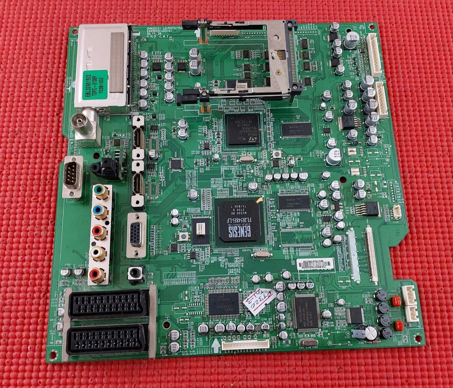 MAIN AV BOARD FOR LG 42PC56 42PC55 42" TV EAX35231403 EBR33780622