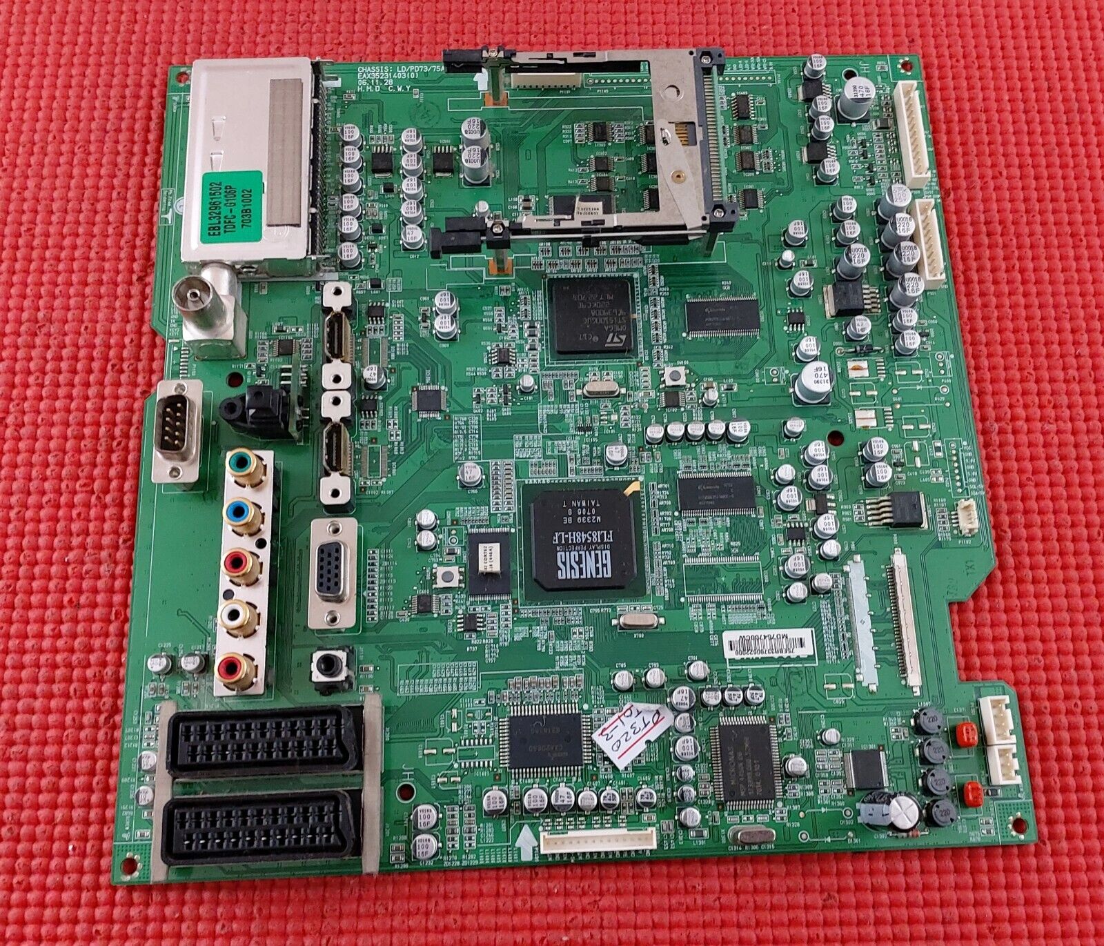 MAIN AV BOARD FOR LG 42PC56 42PC55 42" TV EAX35231403 EBR33780622