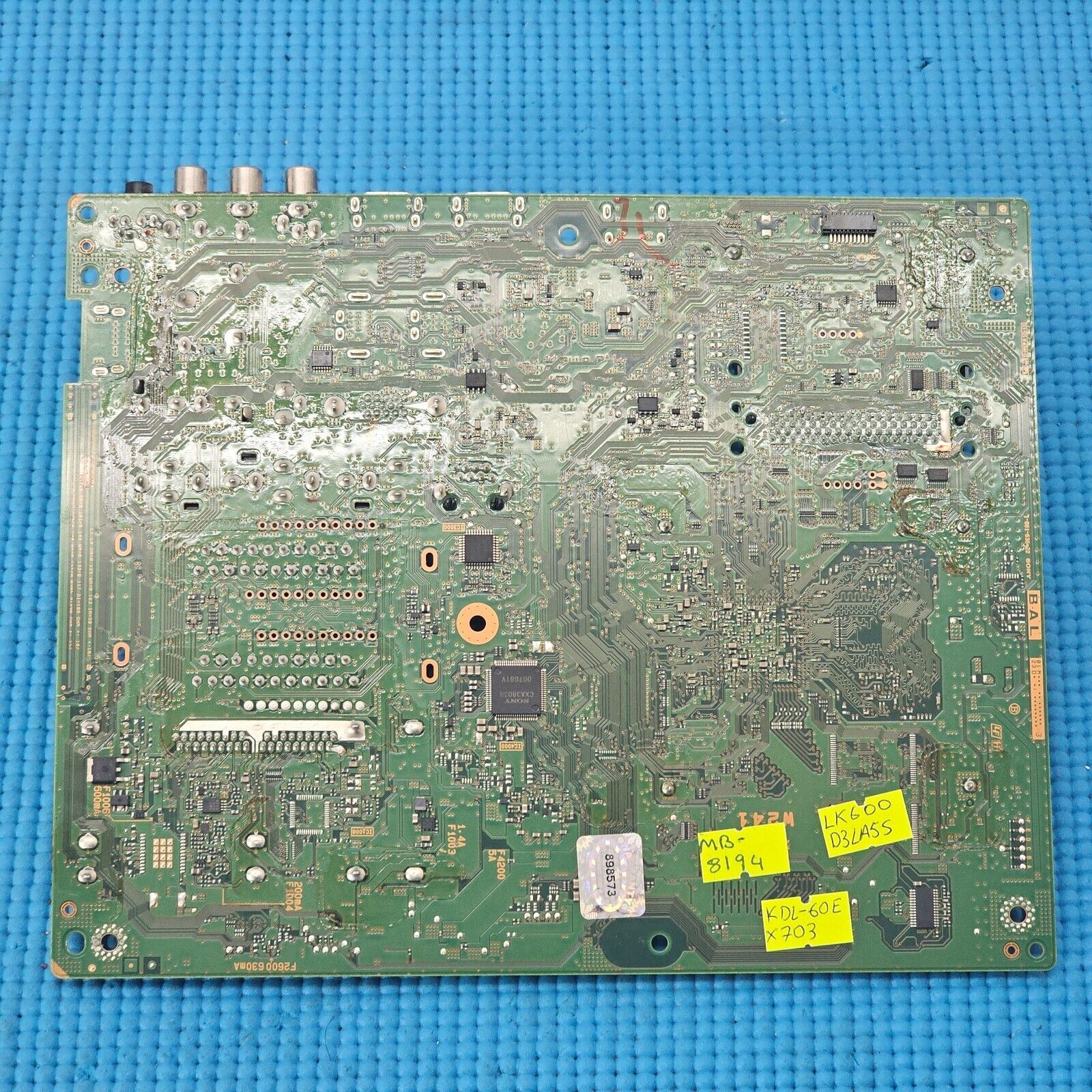 MAIN AV BOARD FOR SONY KDL-60EX703 TV Y20089501 1-881-636-22 SCREEN LK600D3LA5S