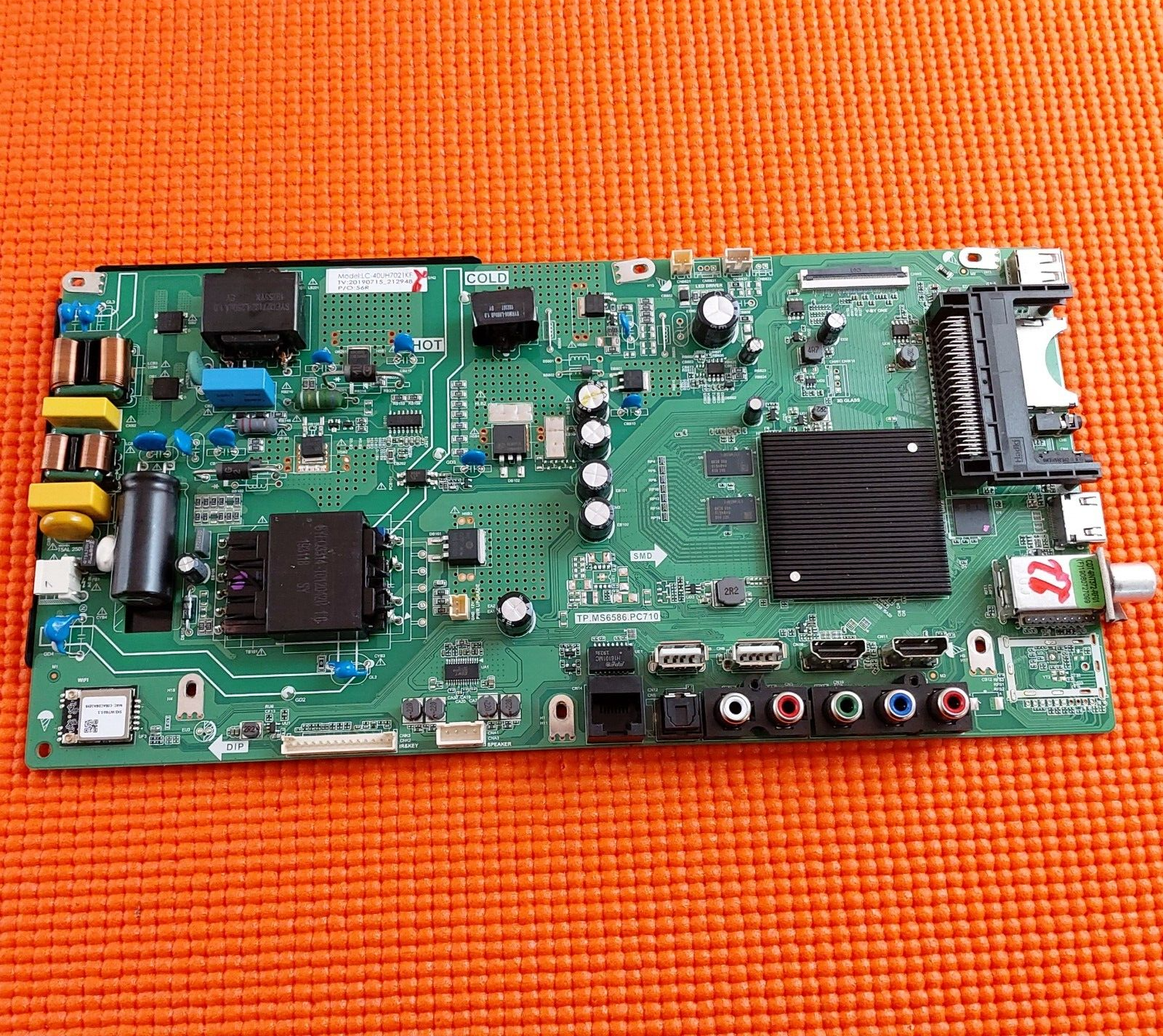 MAIN BOARD FOR SHARP 40AJ6KE LC-40UH7021KF TV TP.MS6586.PC710 SCREEN LSC400FN05