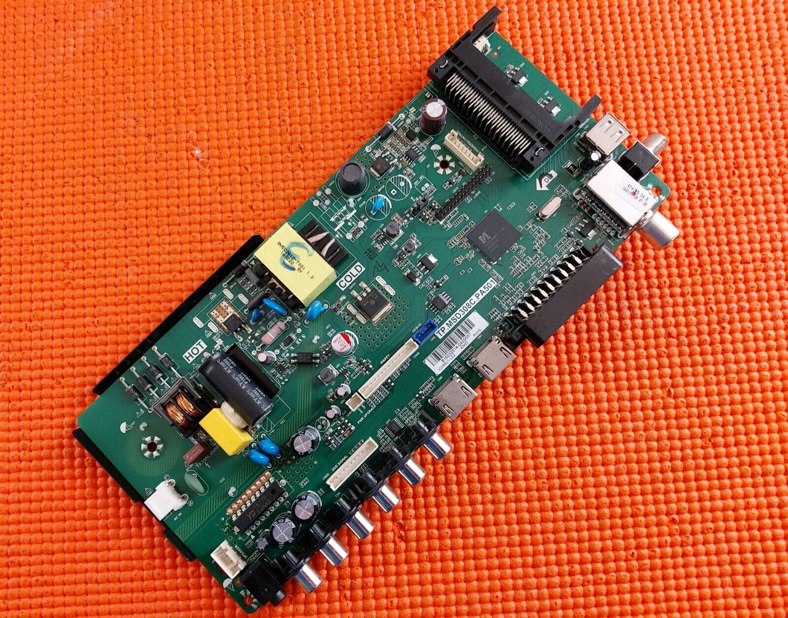 MAIN BOARD FOR ALBA 24/207DVD-W 24" LED TV TP.MSD308C.PA501 SCREEN V236BJ1-LE2