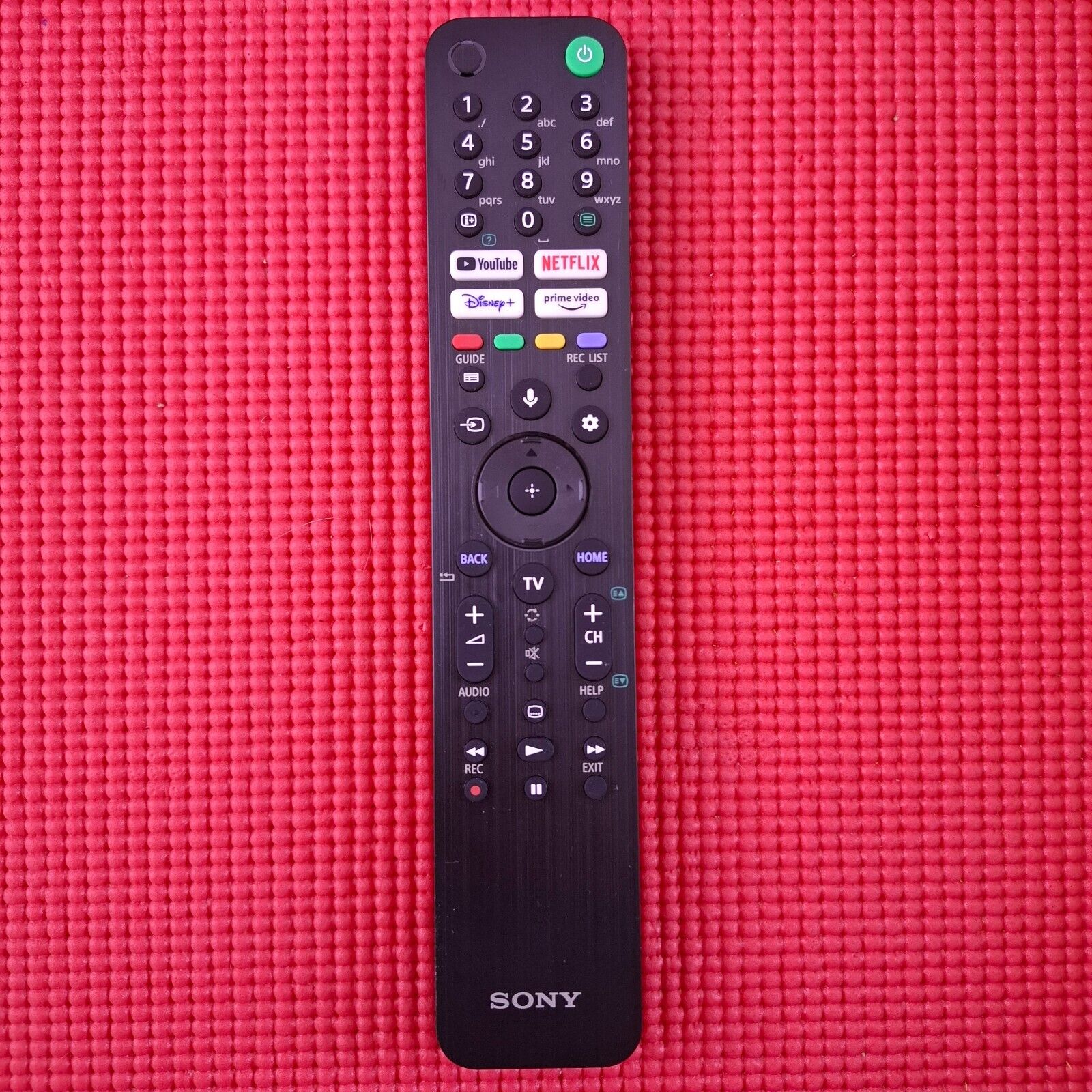 Original Sony RMF-TX520E Voice Remote Control For KD-65XH9505 Android 4K 65" TV