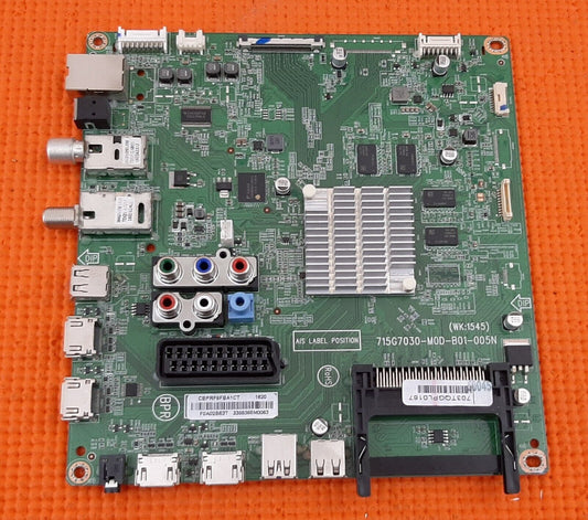 MAIN BOARD PHILIPS 32PFS5501 TV 715G7030-M0D-B01-005N 703TQGPL0167 SCRN HV320FHB