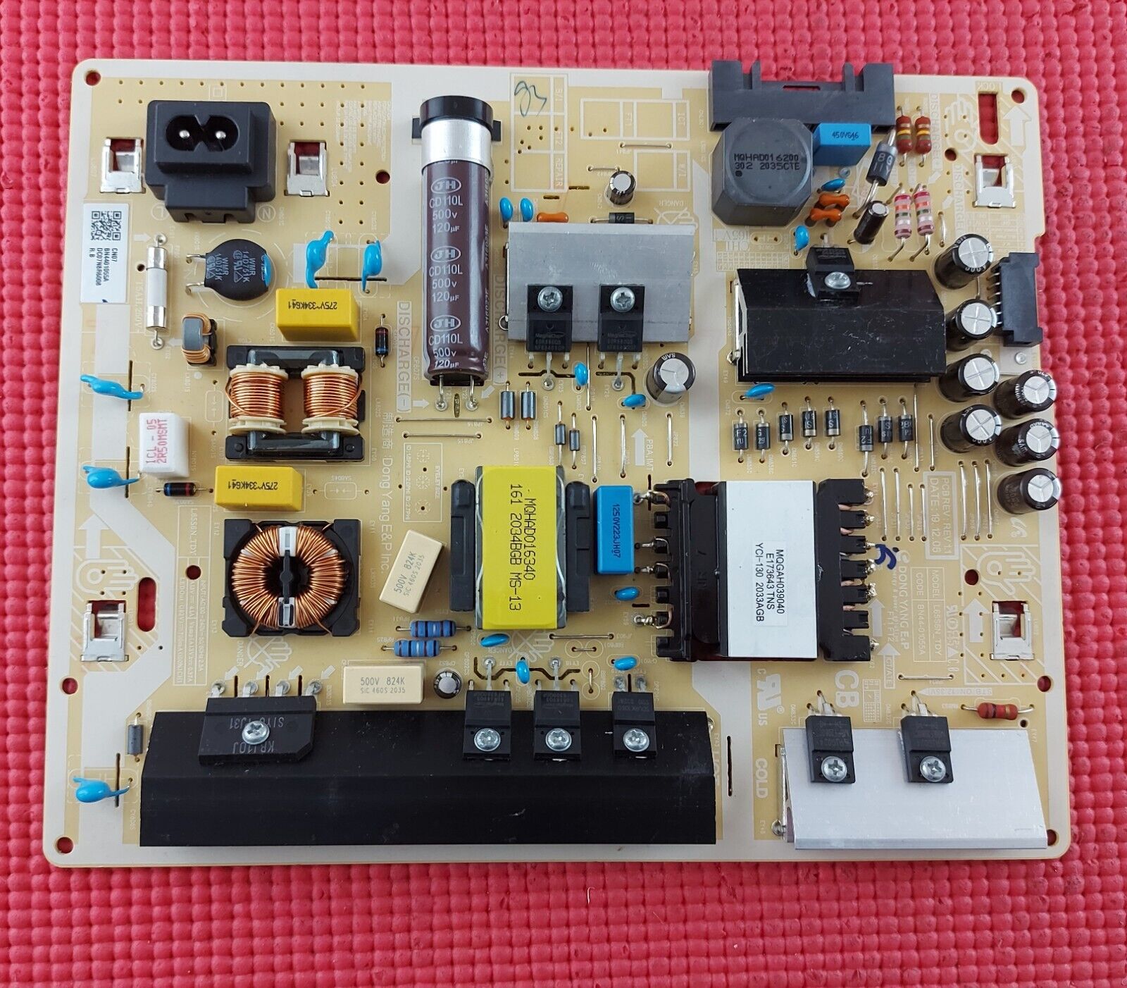 POWER BOARD FOR SAMSUNG UE65TU7100K UE65TU7000K UE55TU7020K TV BN44-01055A