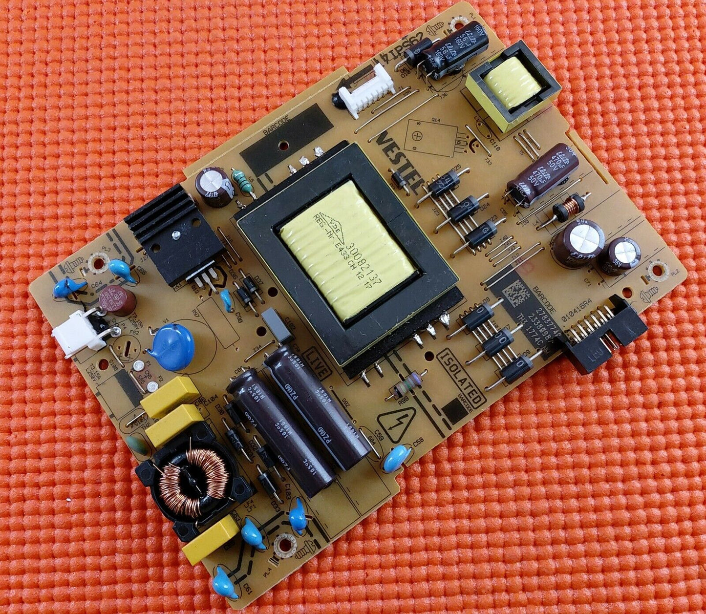 POWER BOARD FOR LUXOR LUX0139001/01 JVC LT-39C770 39" LCD TV 17IPS62 23380987