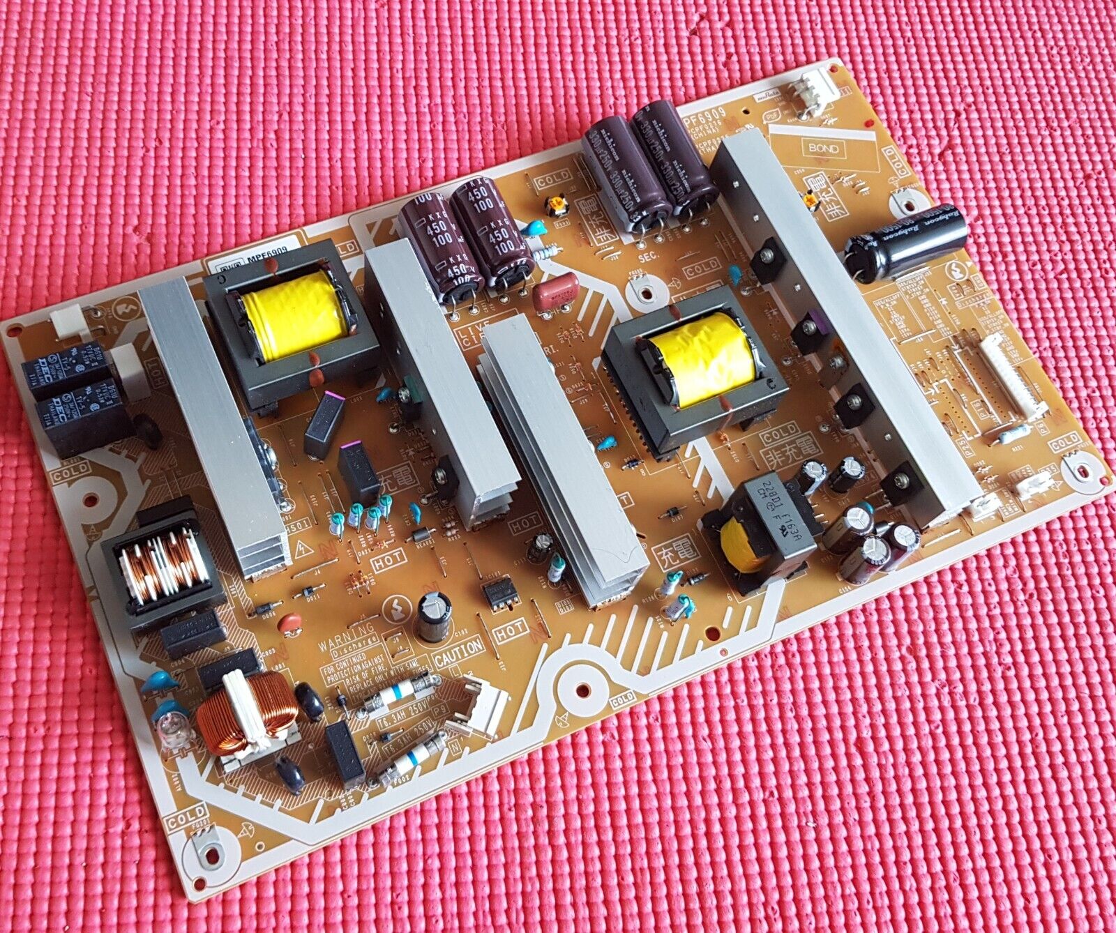 POWER BOARD FOR PANASONIC TX-P42S31B TX-P42U30B 42" PLASMA TV MPF6909 PCPF0275