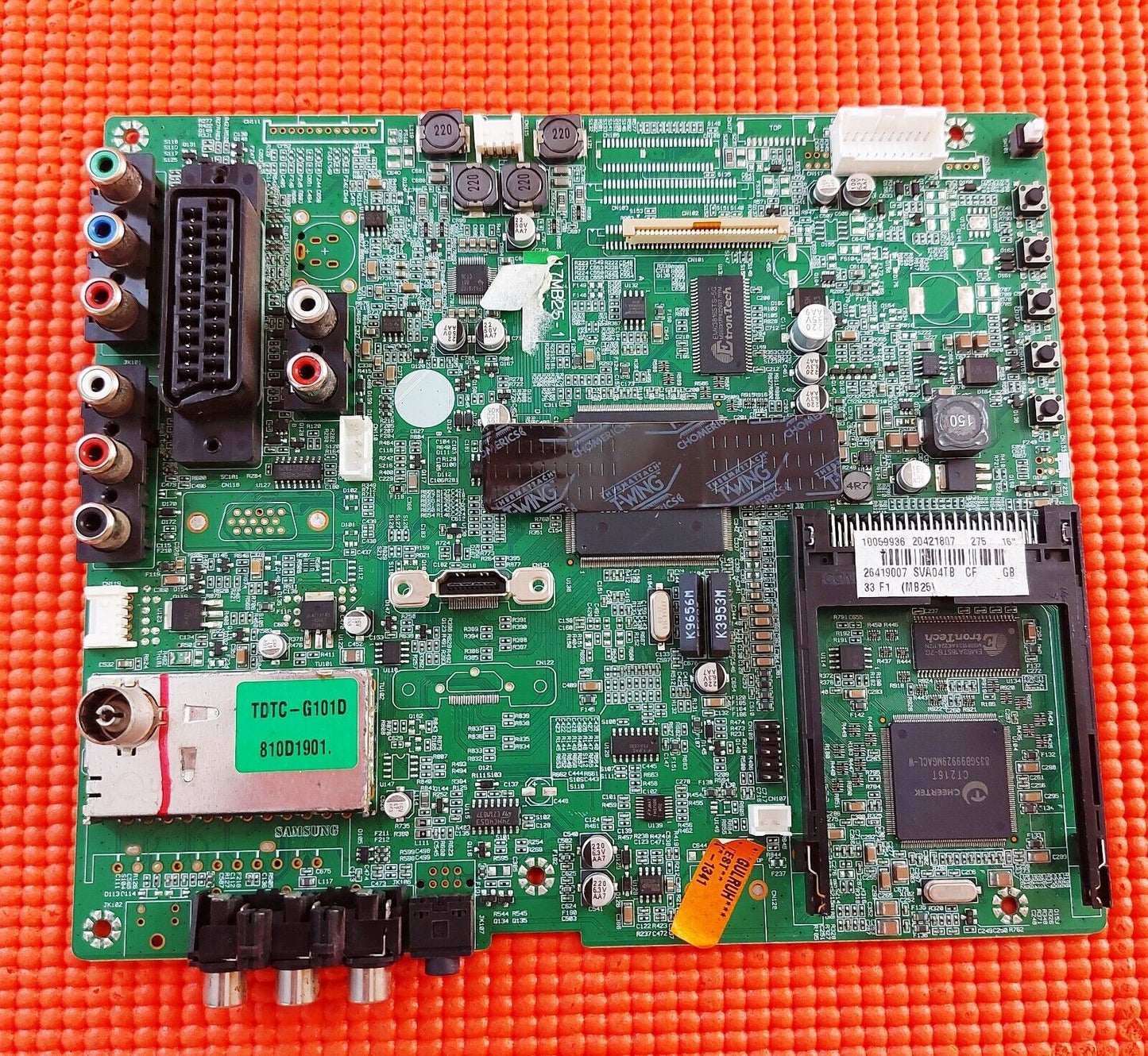 MAIN AV BOARD FOR 16" TV 17MB25-1 20421807 SCREEN SVA1604TB