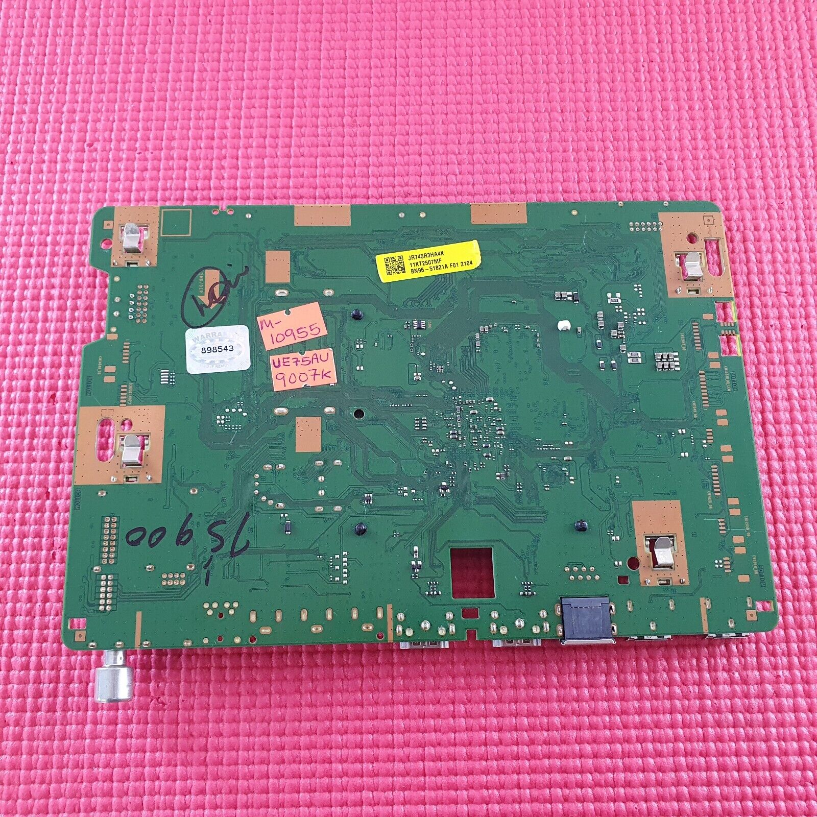 MAIN BOARD FOR SAMSUNG UE75AU9007K TV BN41-02844A-000 BN94-16837C SC JR745R3HA4K