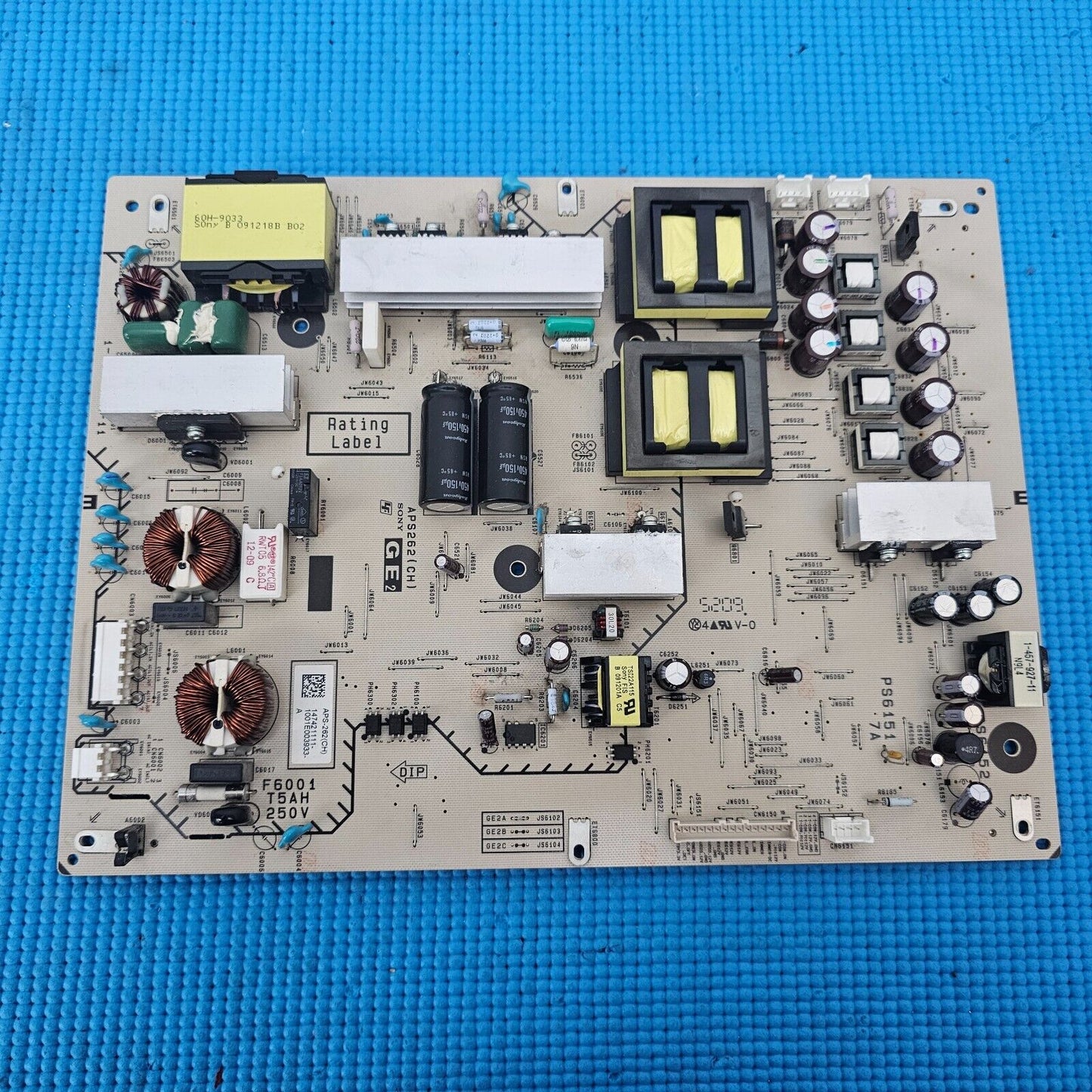 POWER SUPPLY BOARD FOR SONY KDL-60EX703 60" LED TV  1-881-773-11  APS-262 (CH)