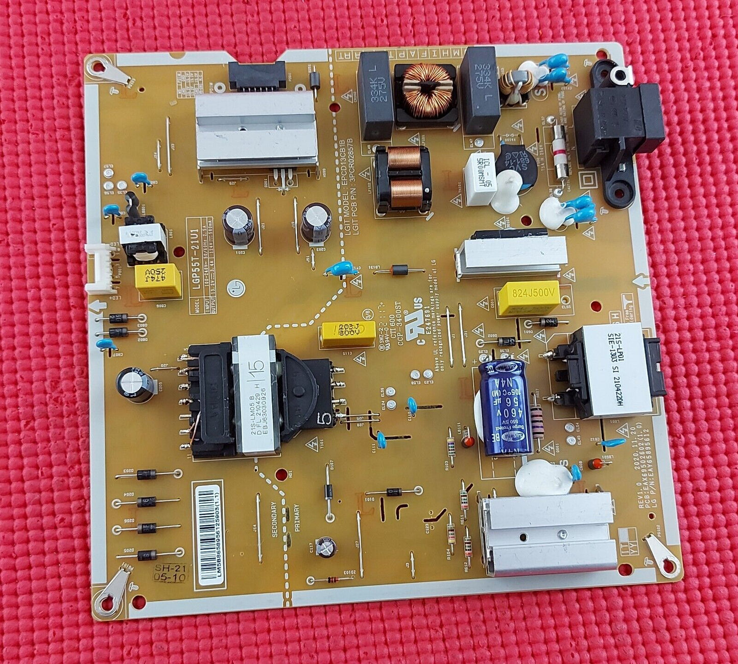 POWER SUPPLY BOARD FOR LG 55UP78006LB 55UP77006LB 55" TV EAX69502602 EAY65895612