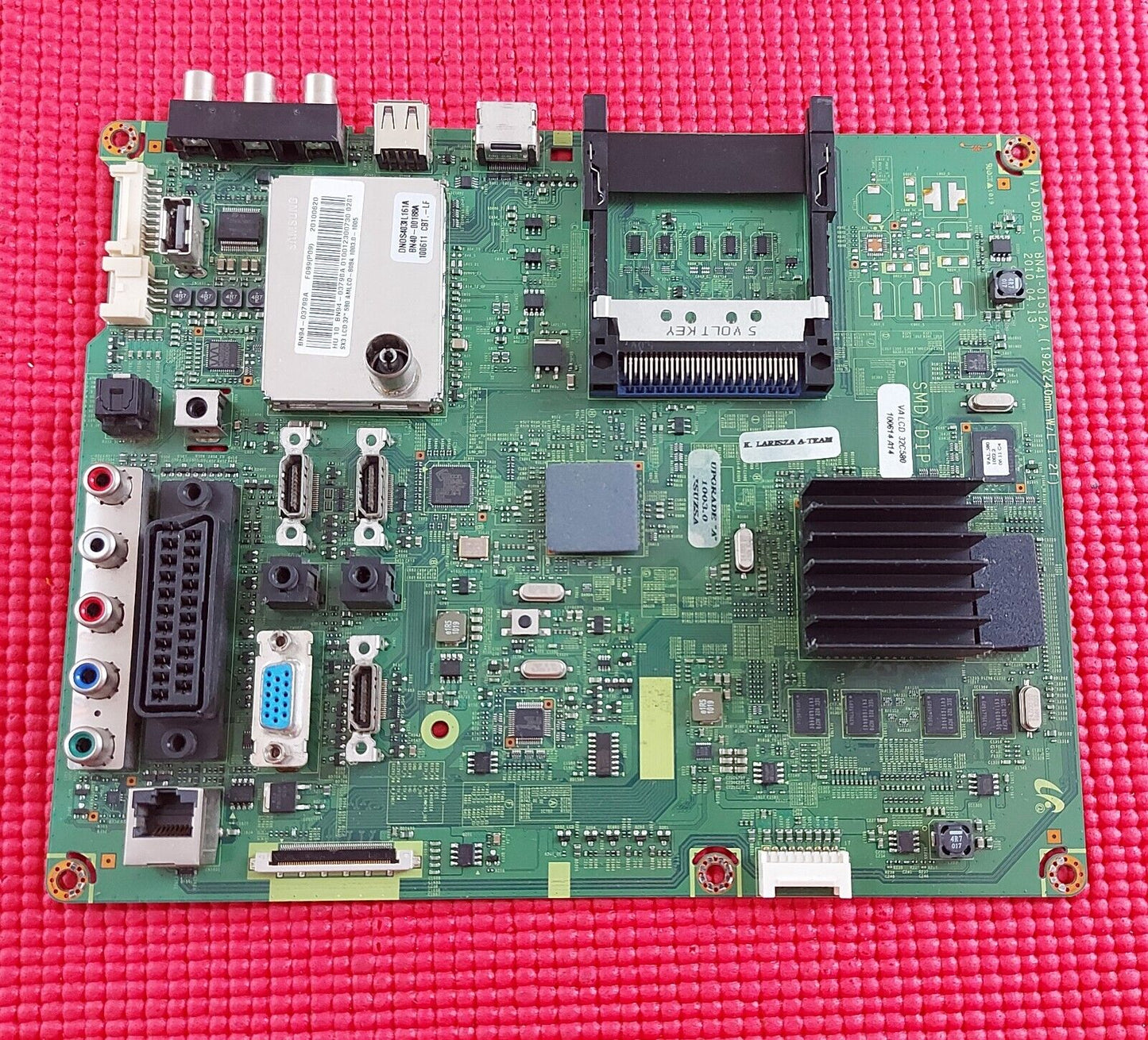 MAIN BOARD FOR SAMSUNG LE32C580J1K TV BN41-01512A BN94-03798A SCREEN LTF320HM01