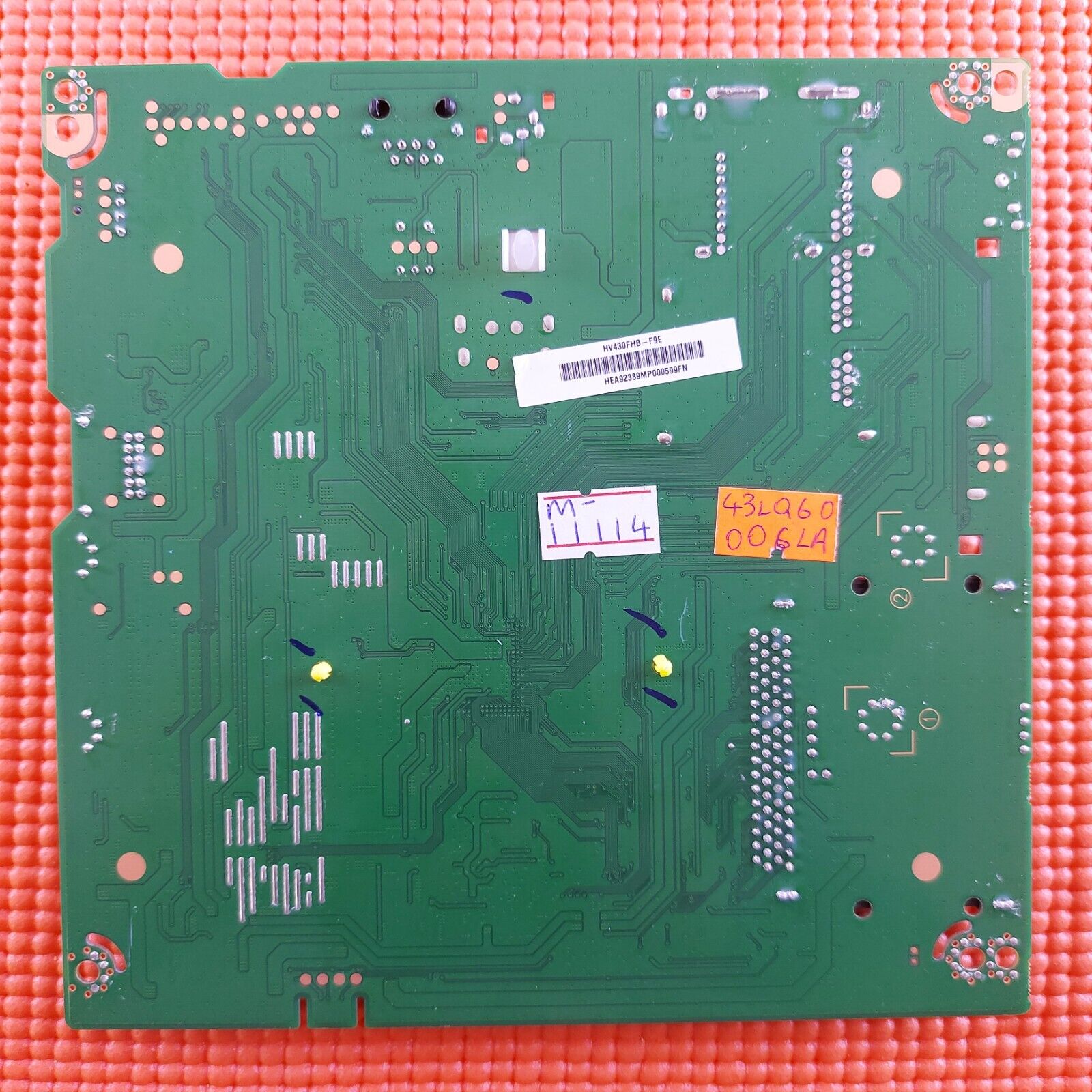 MAIN BOARD FOR LG 43LQ60006LA 43" TV EAX69822904 EBT67730101 SCREEN HV430FHB-F9E