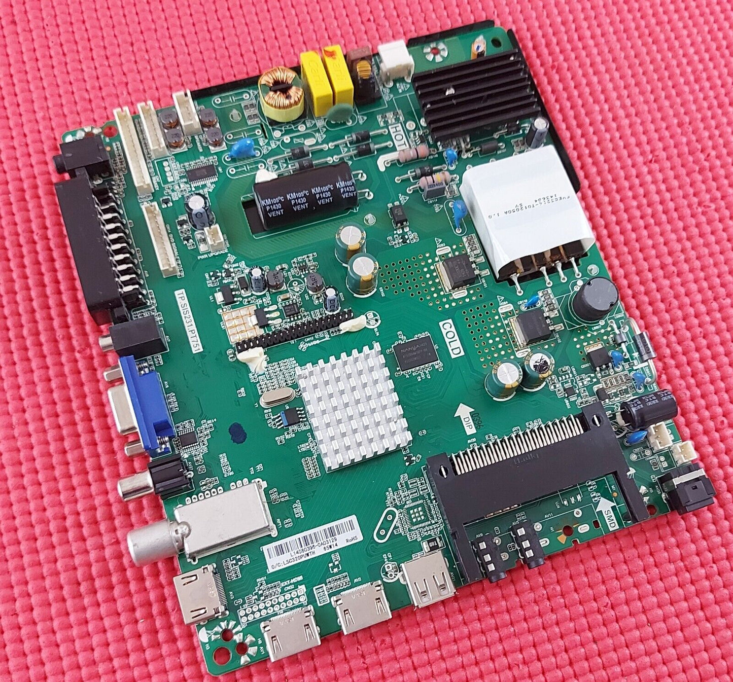 MAIN BOARD FOR SEIKI SE32HY01UK TV TP.SIS231.PT751 SY14499-1 SCREEN T320XVN01.0