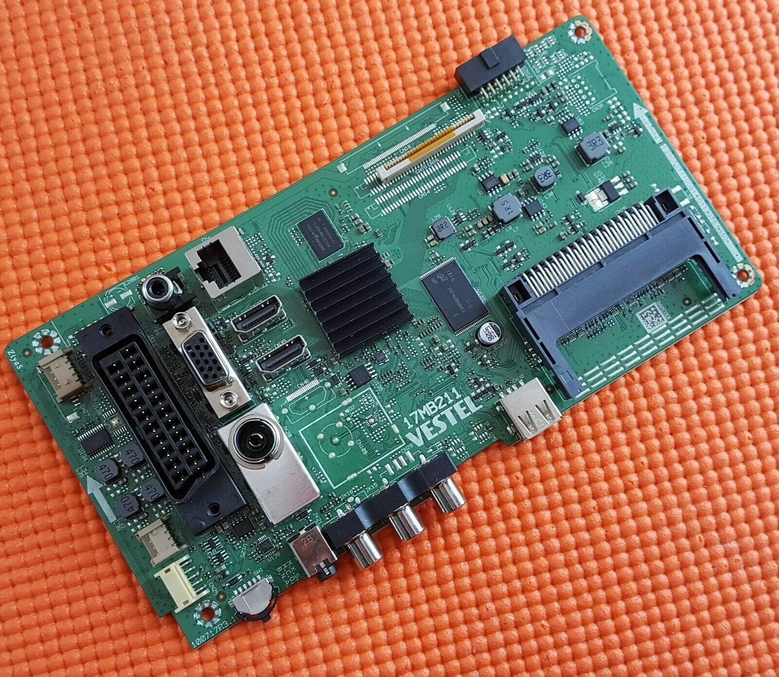 MAIN BOARD FOR JVC LT-28C680 28" LED TV 17MB211 23462126 SCREEN:ST2751A01-8