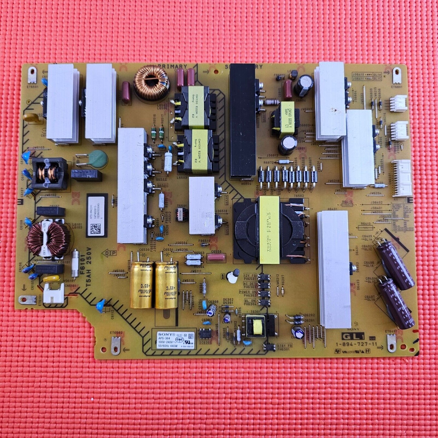 POWER BOARD FOR SONY KDL-75W855C KDL-75W850C TV APS-384 147460911 1-894-727-11