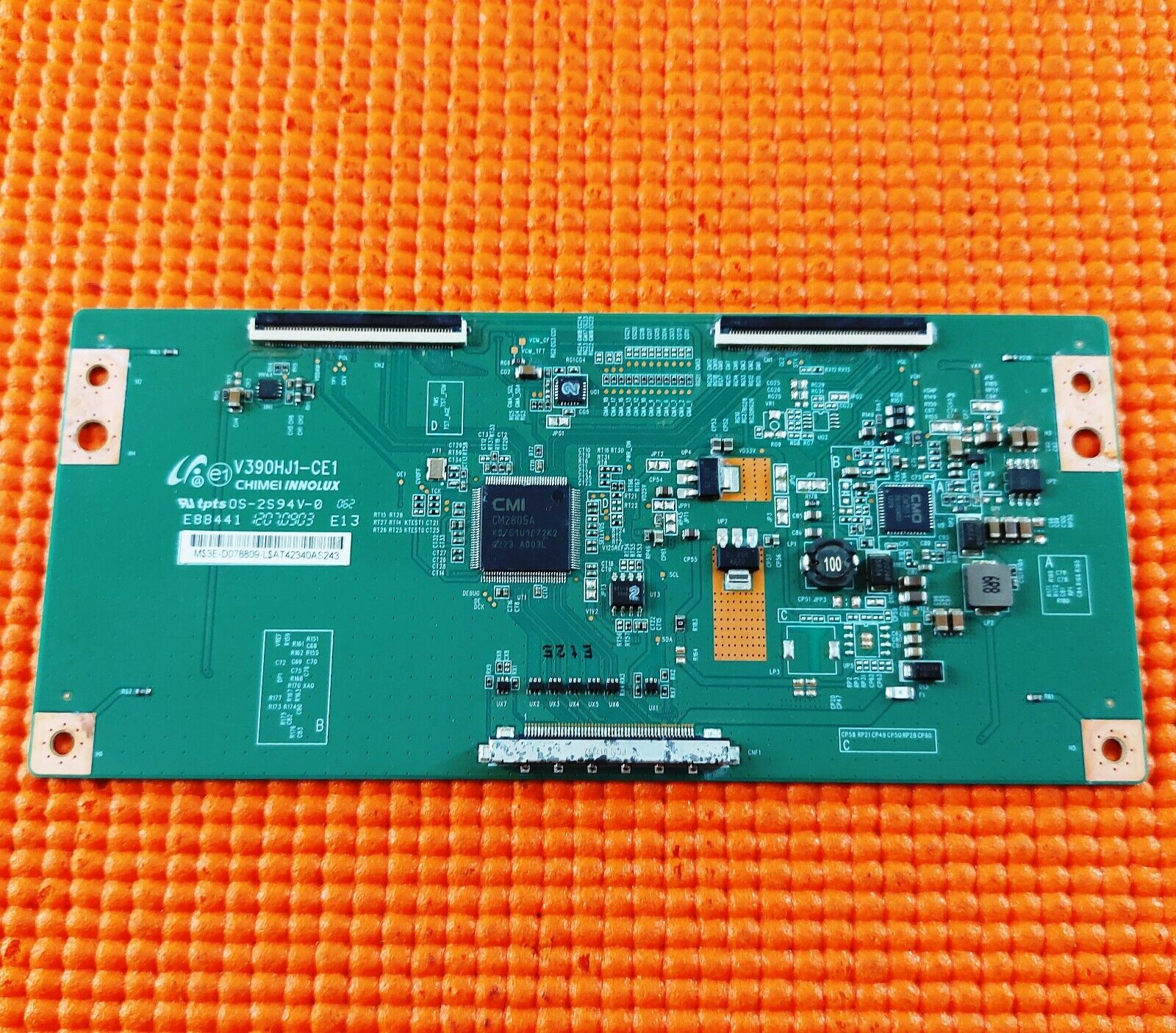 LVDS BOARD FOR UMC 39/210G 39LEDFHDCTD185 39" LED TV TV V390HJ1-CE1 3E-D078809