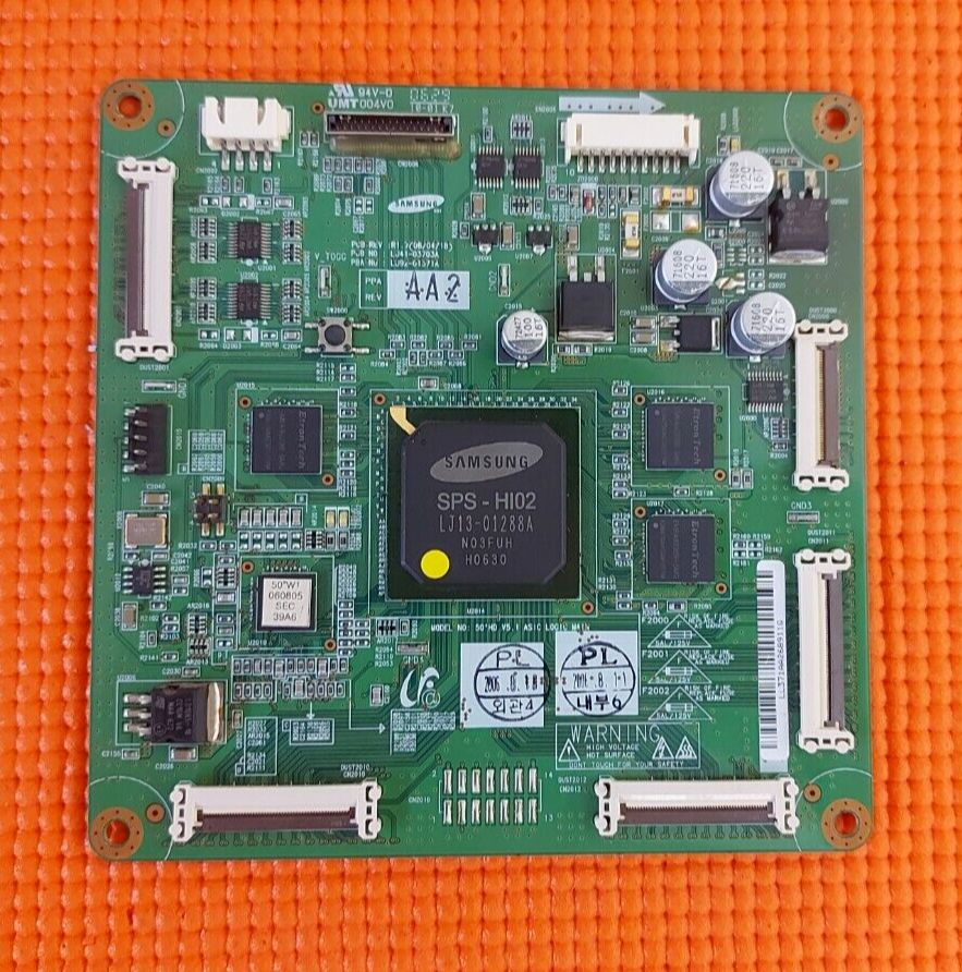 LVDS TCON BOARD FOR SAMSUNG PS-50Q7HD 50" TV LJ41-03703A LJ92-01371A AA2